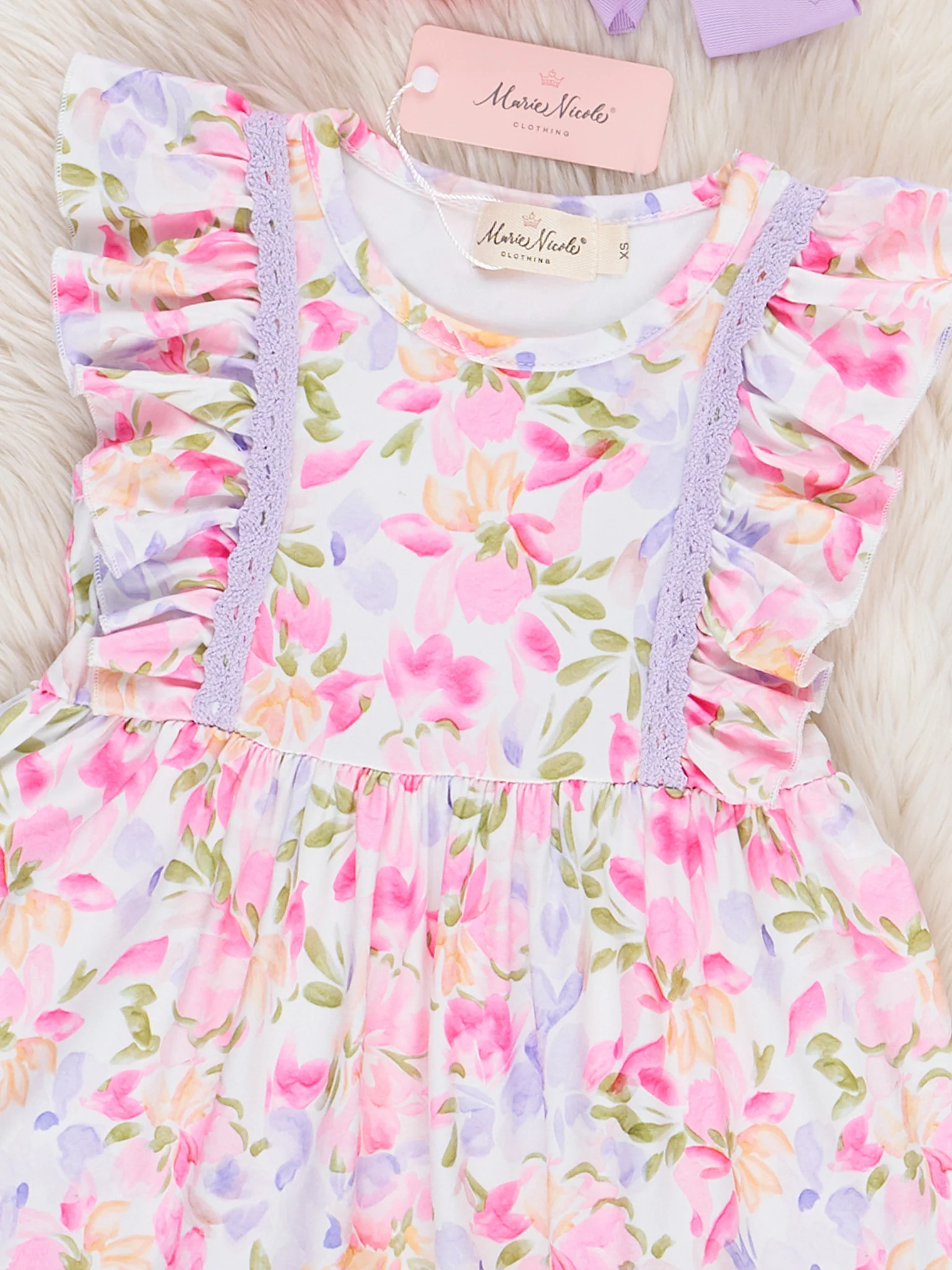 Daisies Ruffle Dress - Image 3