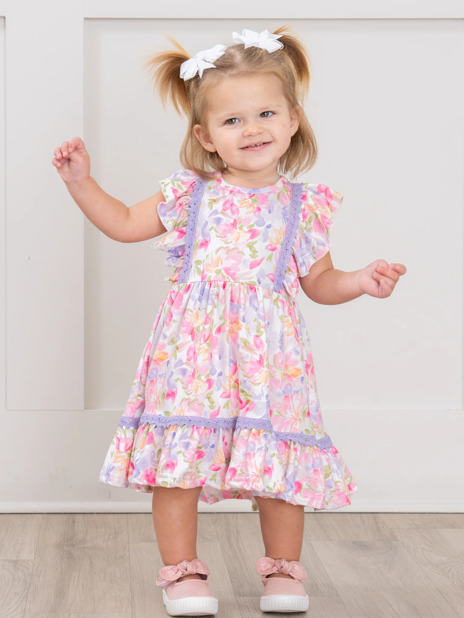 Daisies Ruffle Dress - Image 4