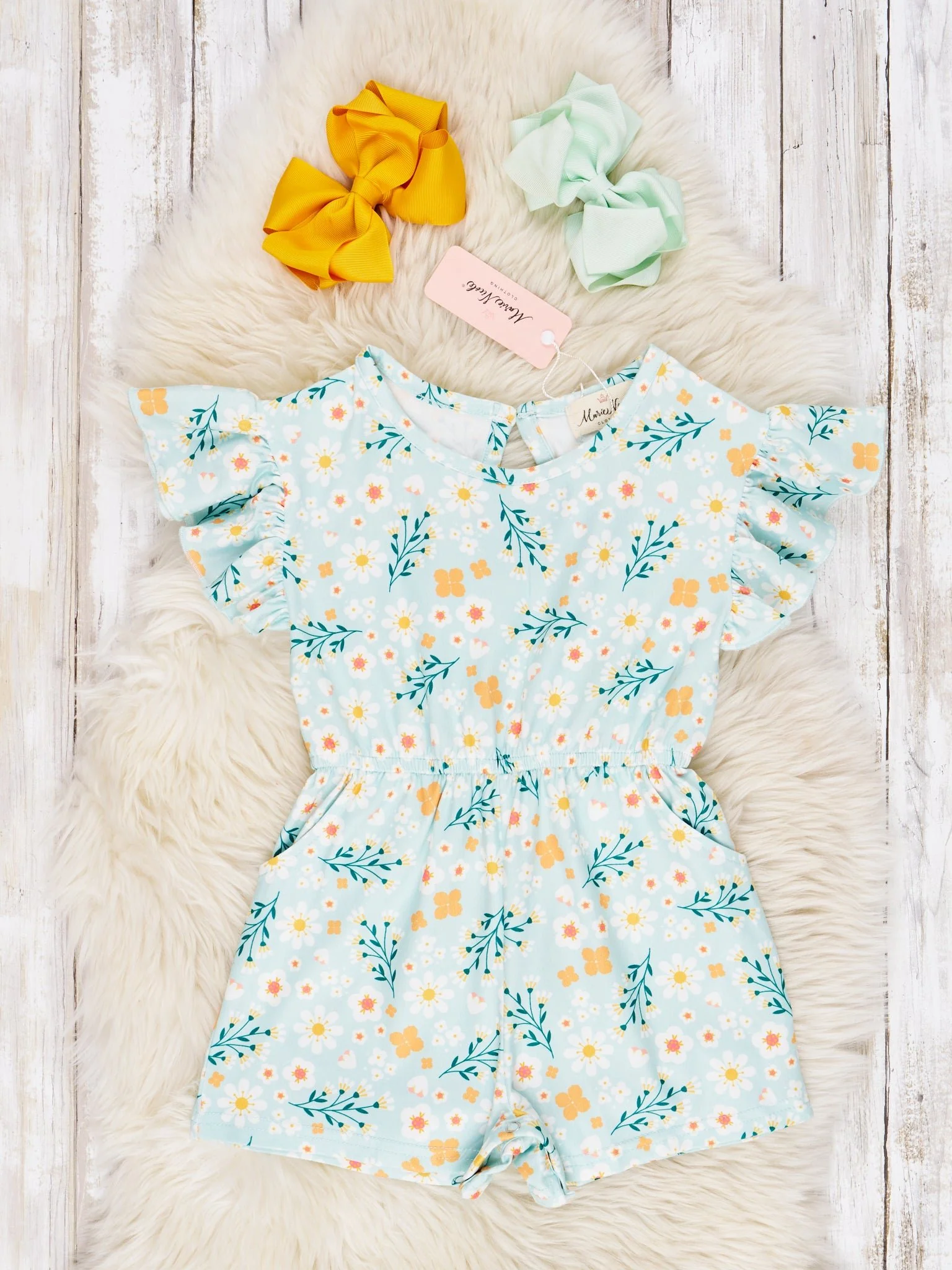 Daisy Flutter Sleeve Jumpsuit