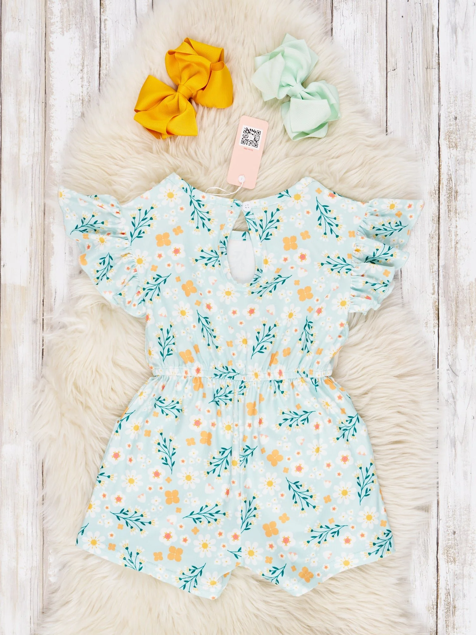 Daisy Flutter Sleeve Jumpsuit - Image 2