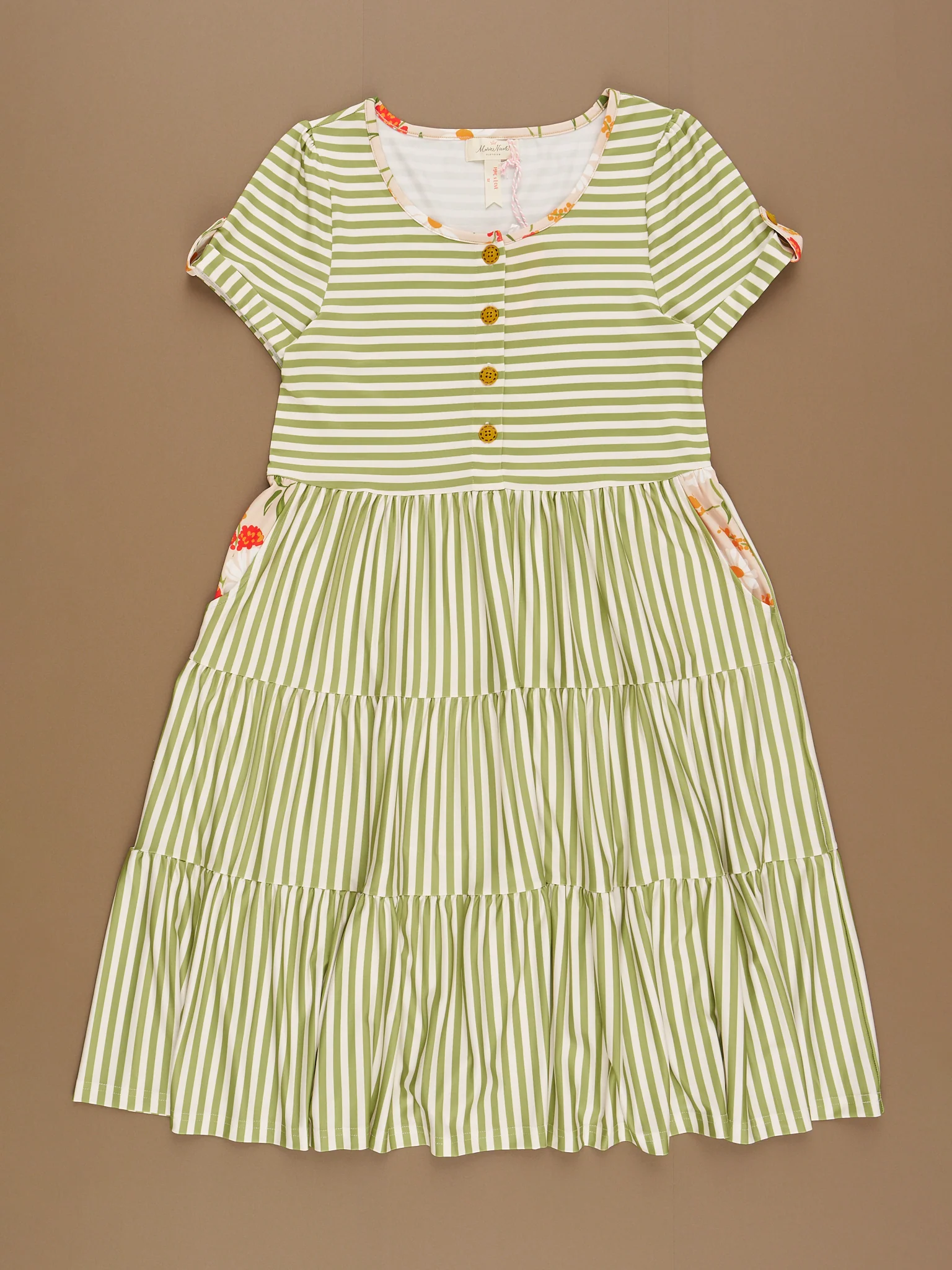 Daisy Janes Mom & Me Tiered Ruffle Dress - Image 3