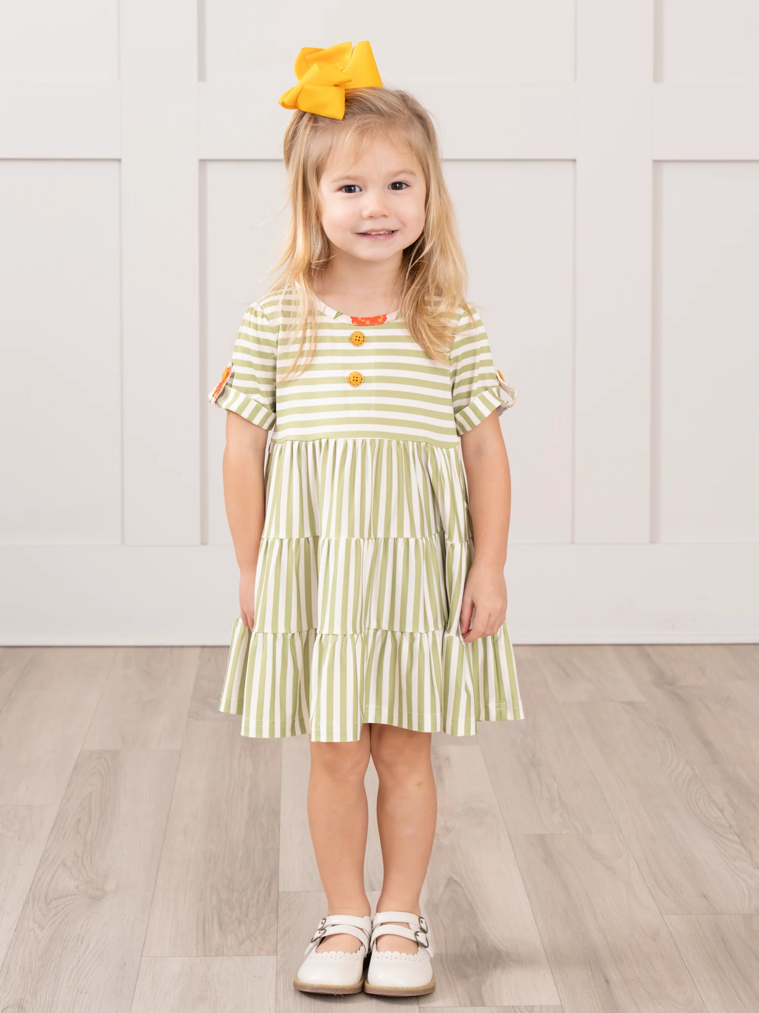 Daisy Janes Tiered Ruffle Dress