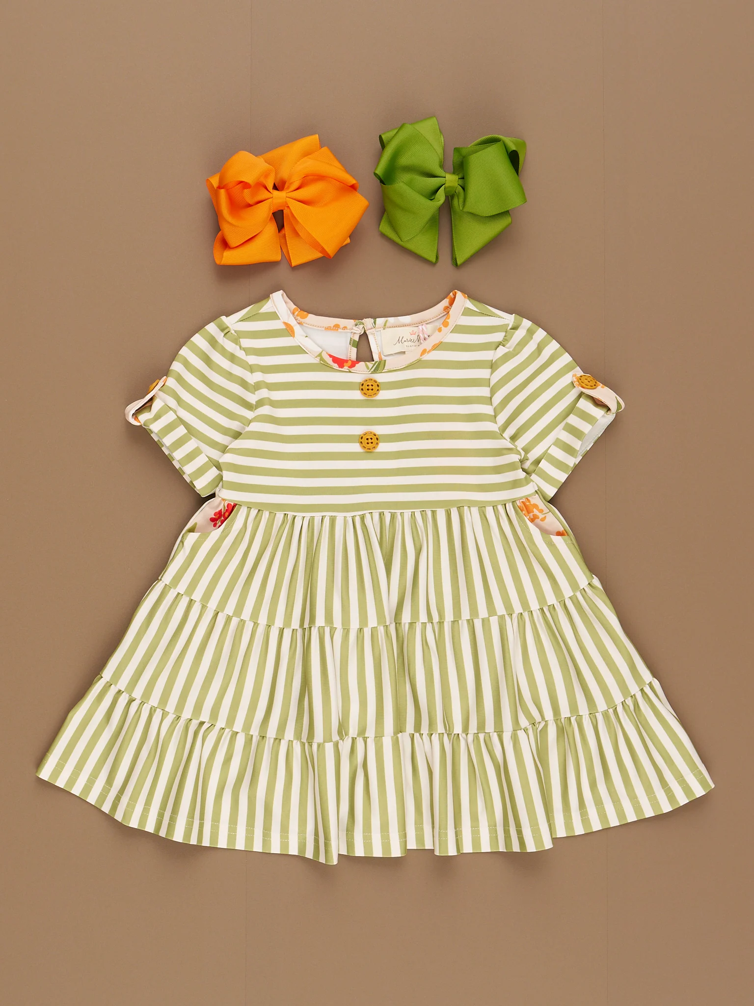 Daisy Janes Tiered Ruffle Dress - Image 2