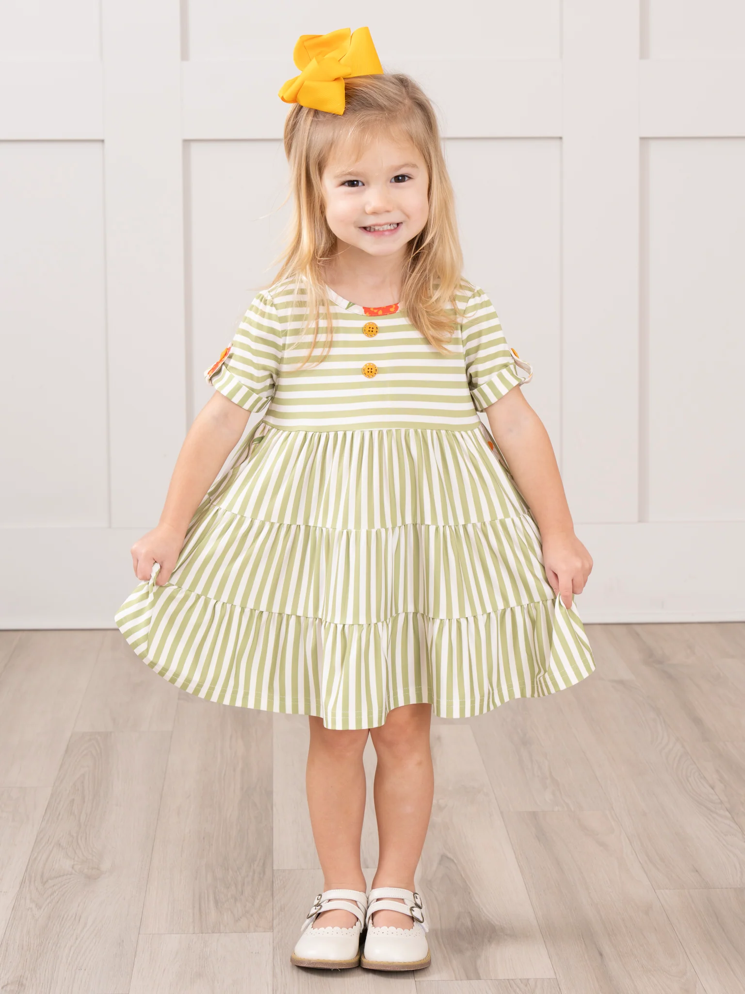 Daisy Janes Tiered Ruffle Dress - Image 4