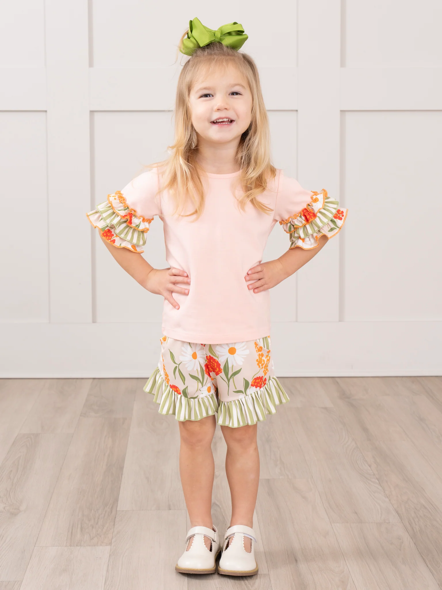 Daisy Janes Ruffle Hem Outfit
