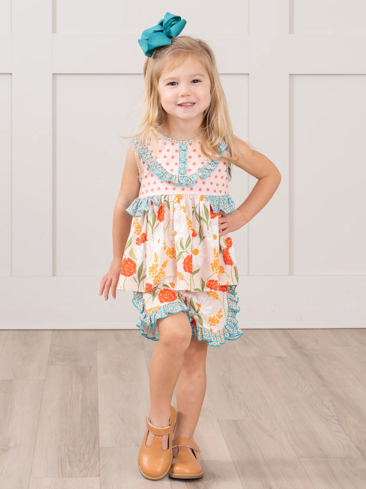 Daisy Janes Ruffle Trim Outfit