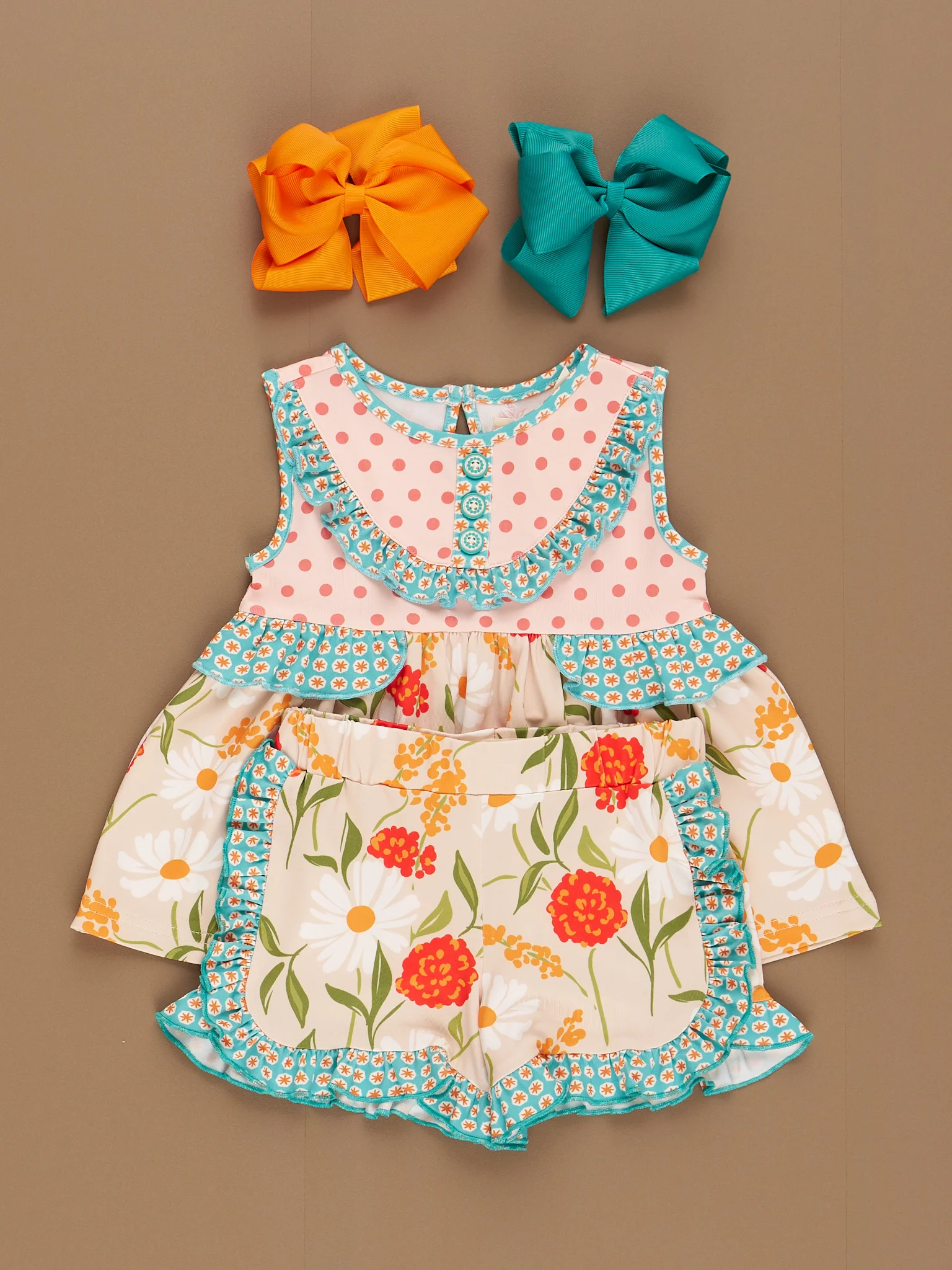Daisy Janes Ruffle Trim Outfit - Image 3