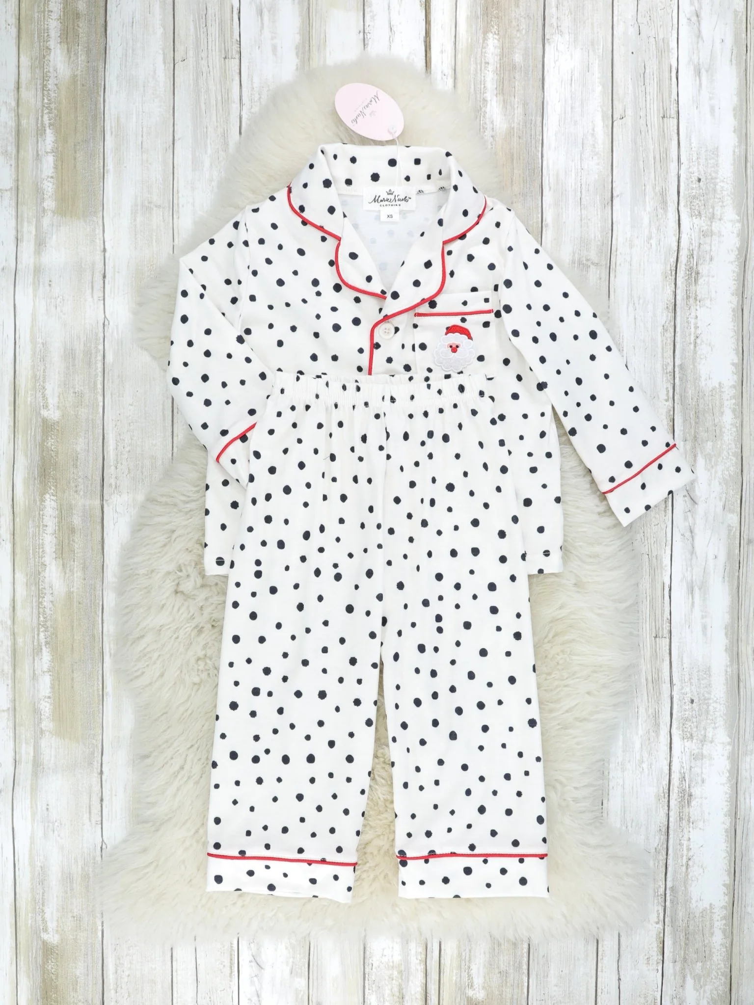 Dalmatian Santa Pocket Pajamas - Boys & Girls - Image 5