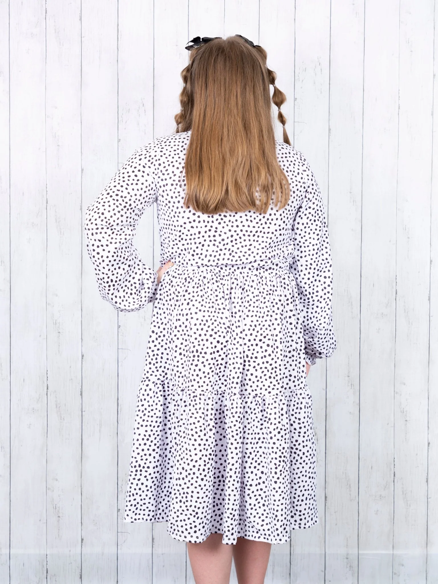 Pre-Teen Dalmatian Tiered Dress - Image 5