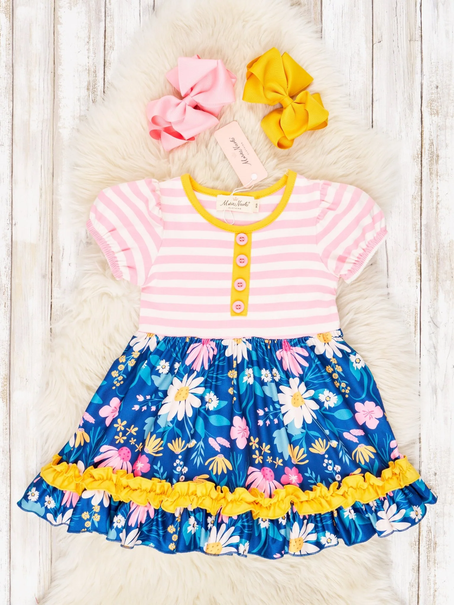 Darling Daisy Ruffle Dress