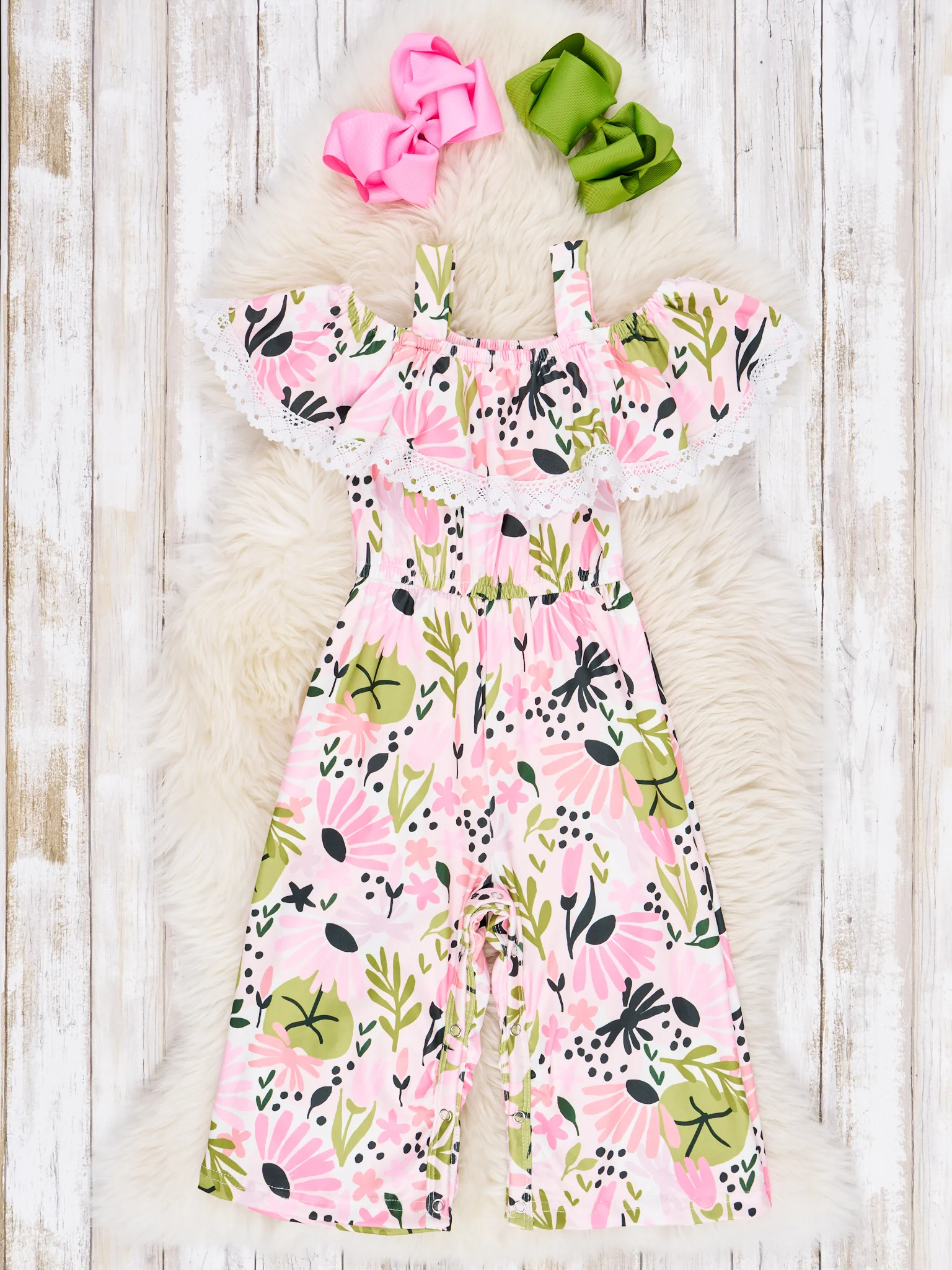 Daydream Off-The-Shoulder Ruffle Jumpsuit
