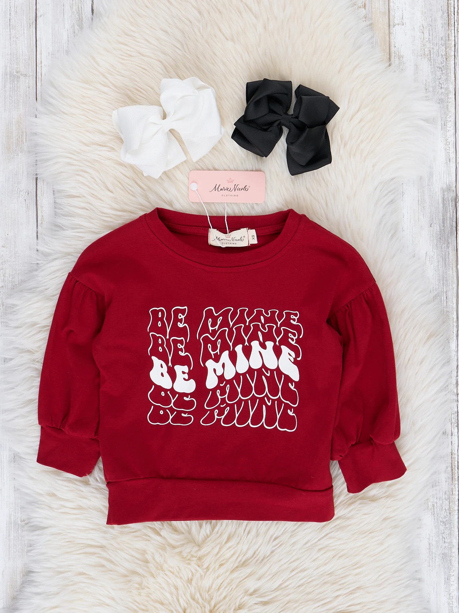 Deep Crimson "Be Mine" Shirt