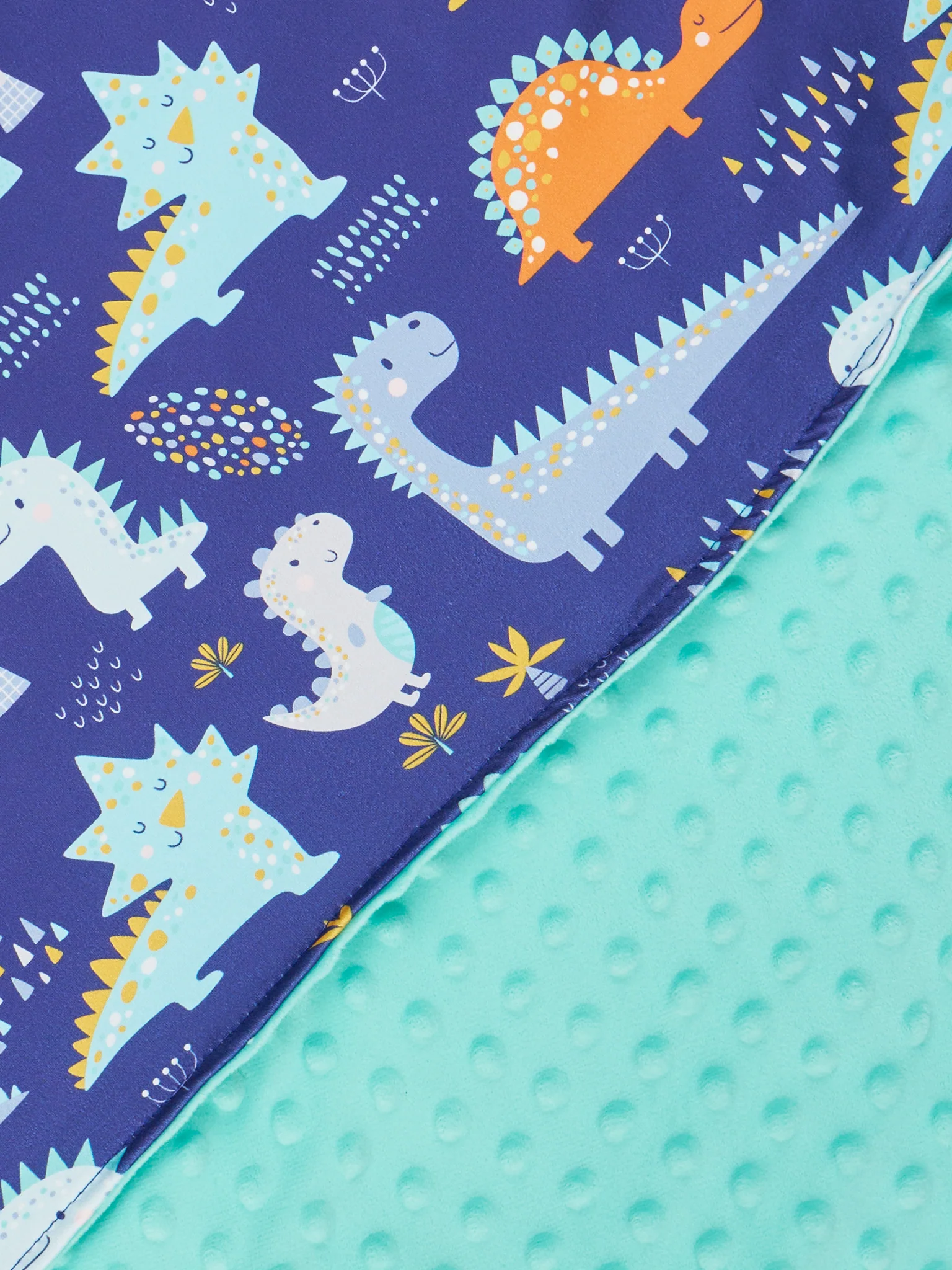 Dinosaur Friends Minky Blanket - Image 2