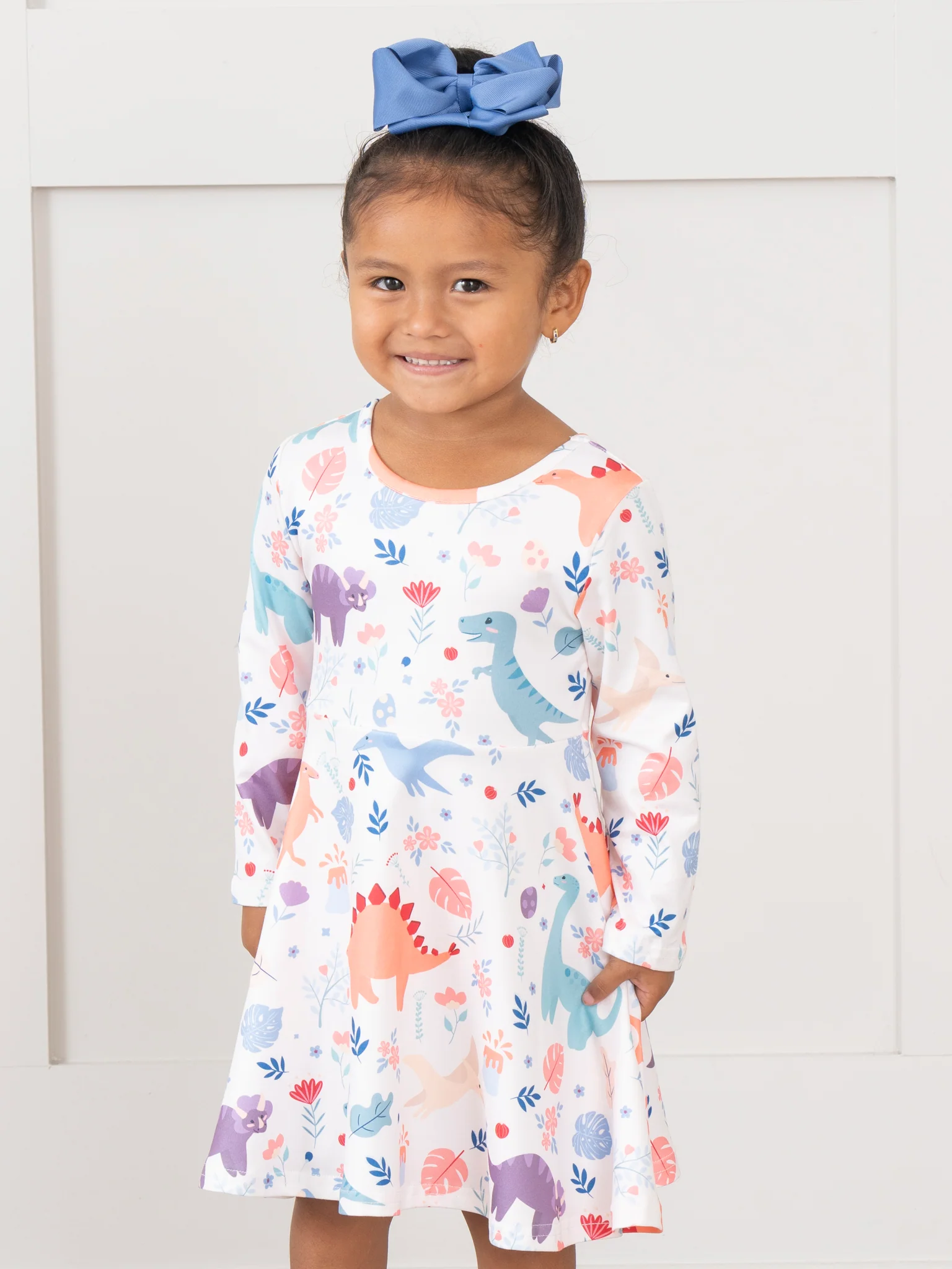 Dinosaur Land Swing Dress