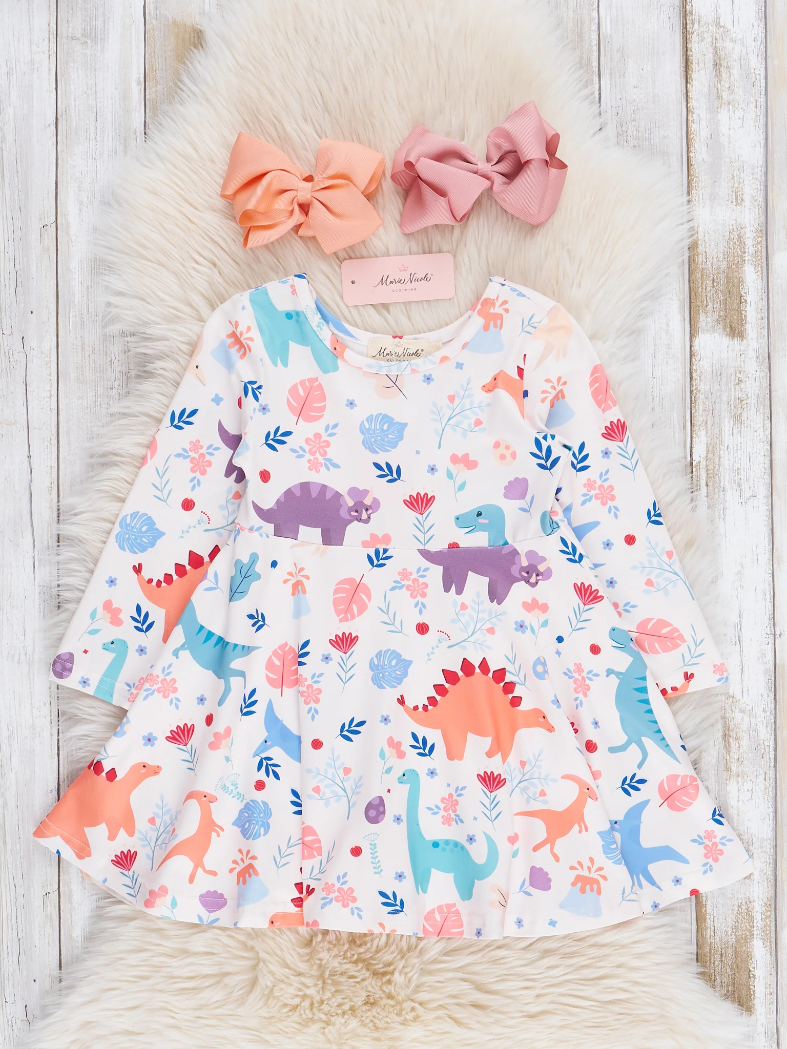 Dinosaur Land Swing Dress - Image 2