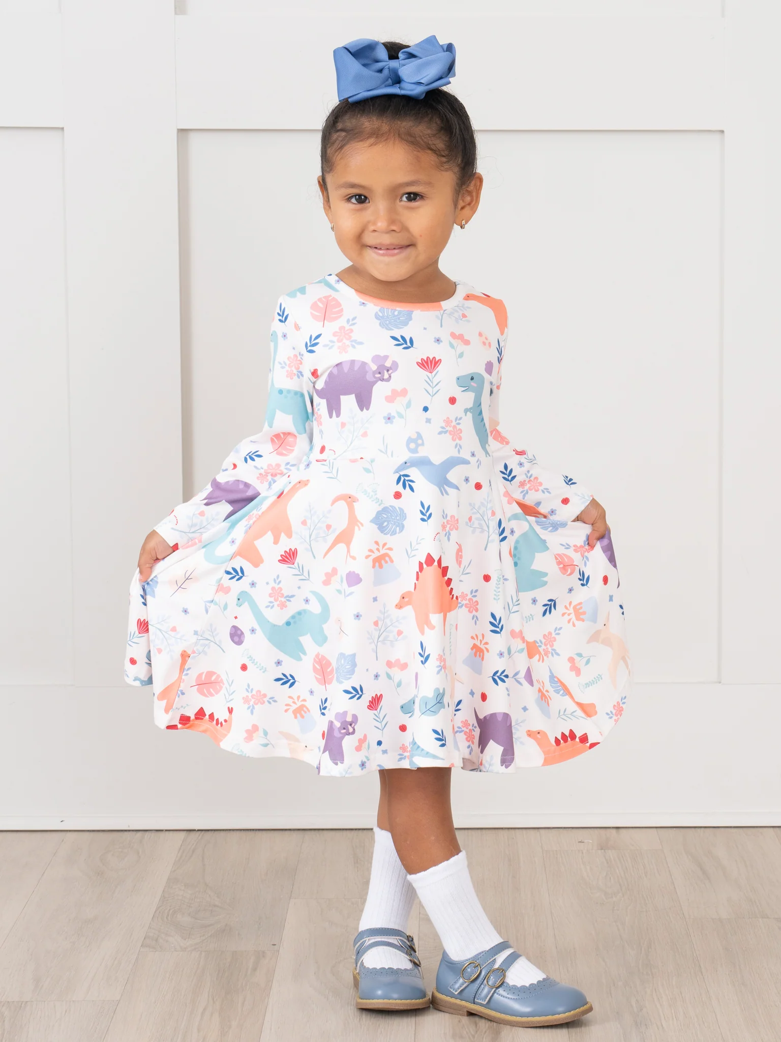 Dinosaur Land Swing Dress - Image 3