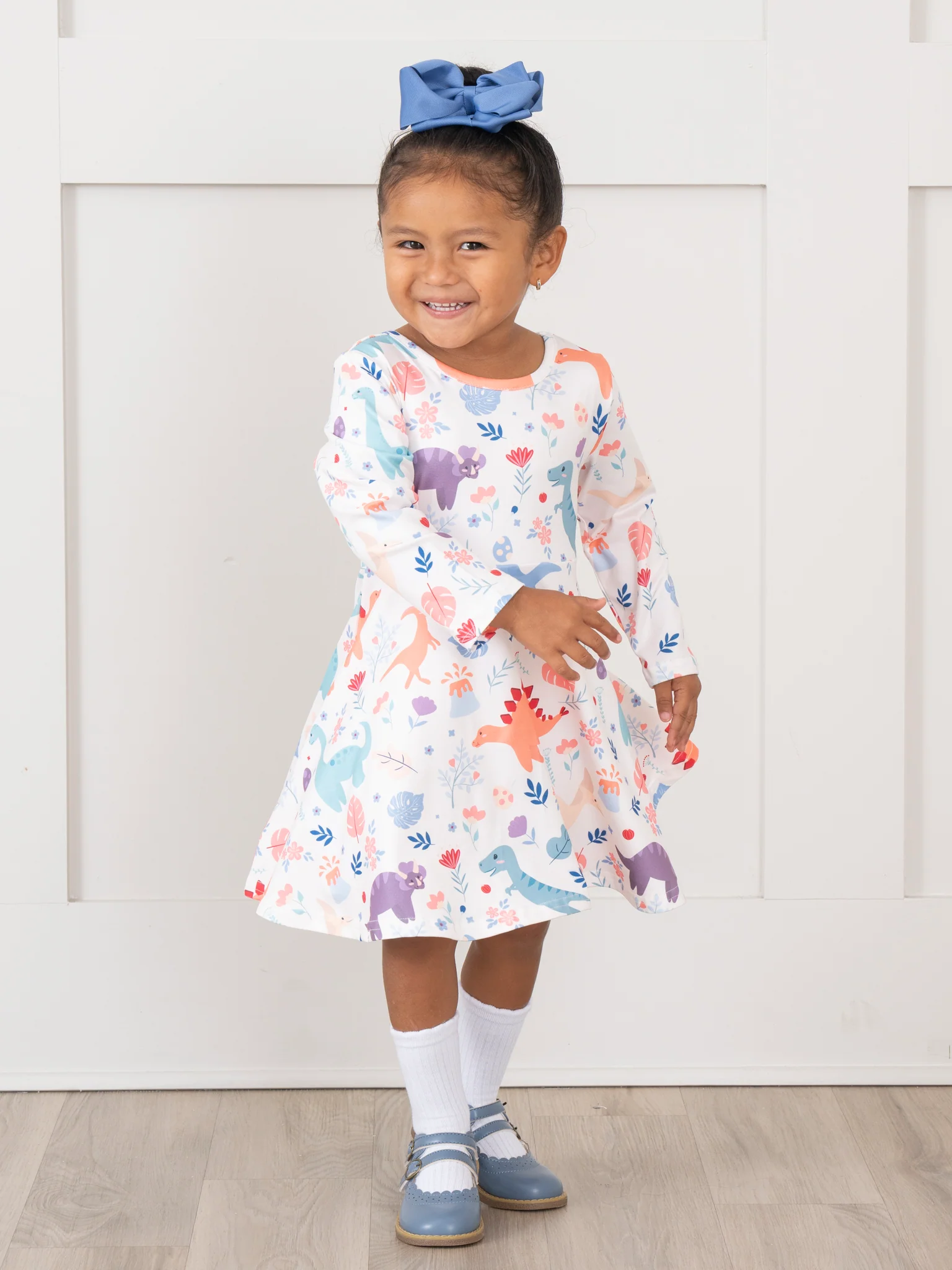 Dinosaur Land Swing Dress - Image 4