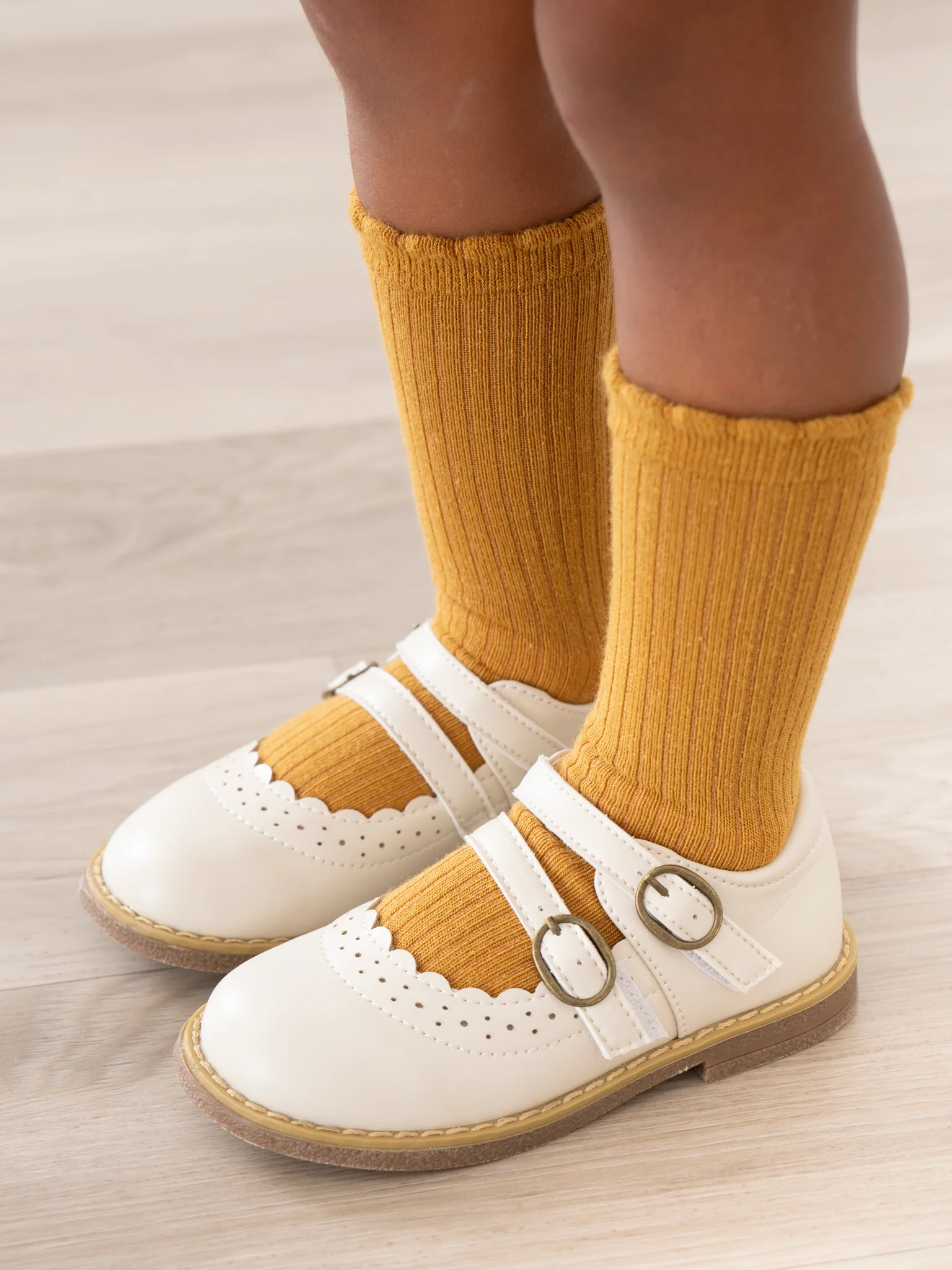 Double Buckle Mary Jane Hard Sole Shoes - Image 6