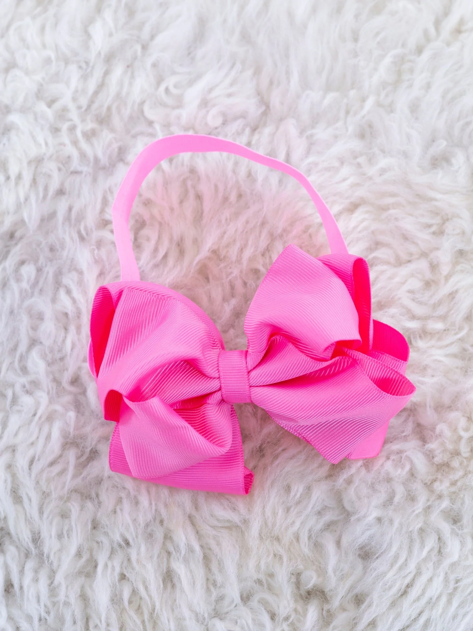 Double Layer Bow Headband 5 Inch - 29 Colors Available - Image 28