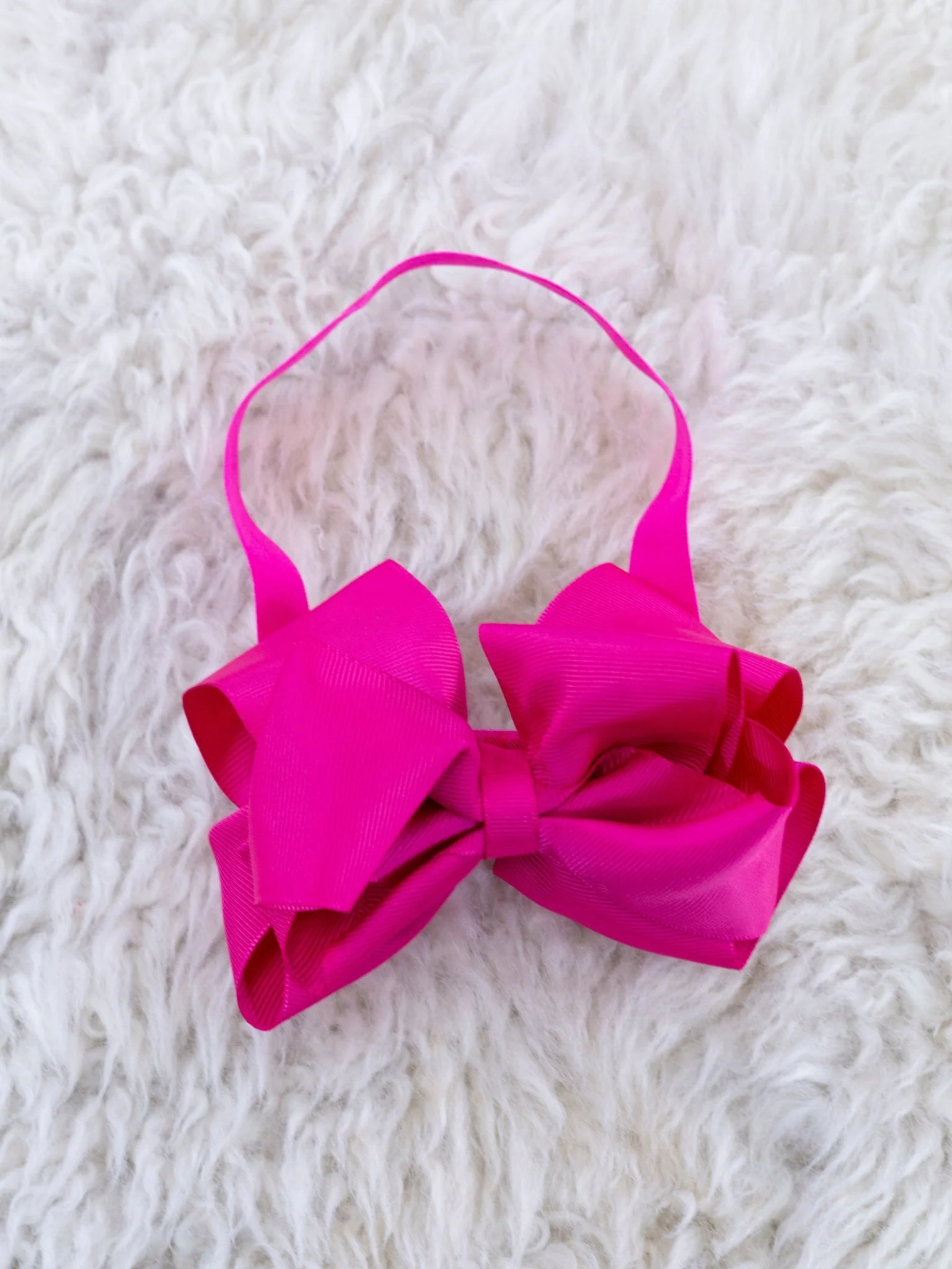 Double Layer Bow Headband 5 Inch - 29 Colors Available - Image 29