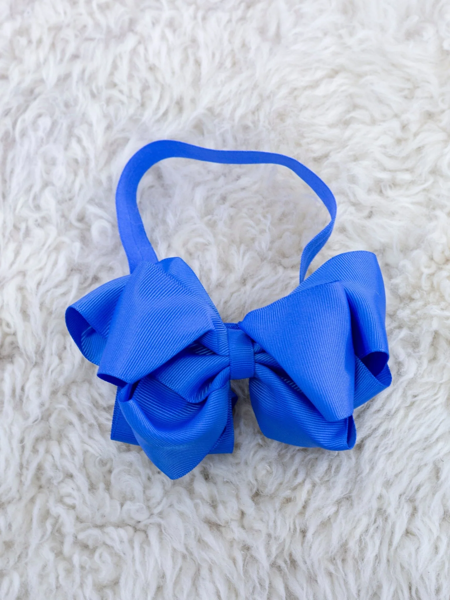 Double Layer Bow Headband 5 Inch - 29 Colors Available - Image 6