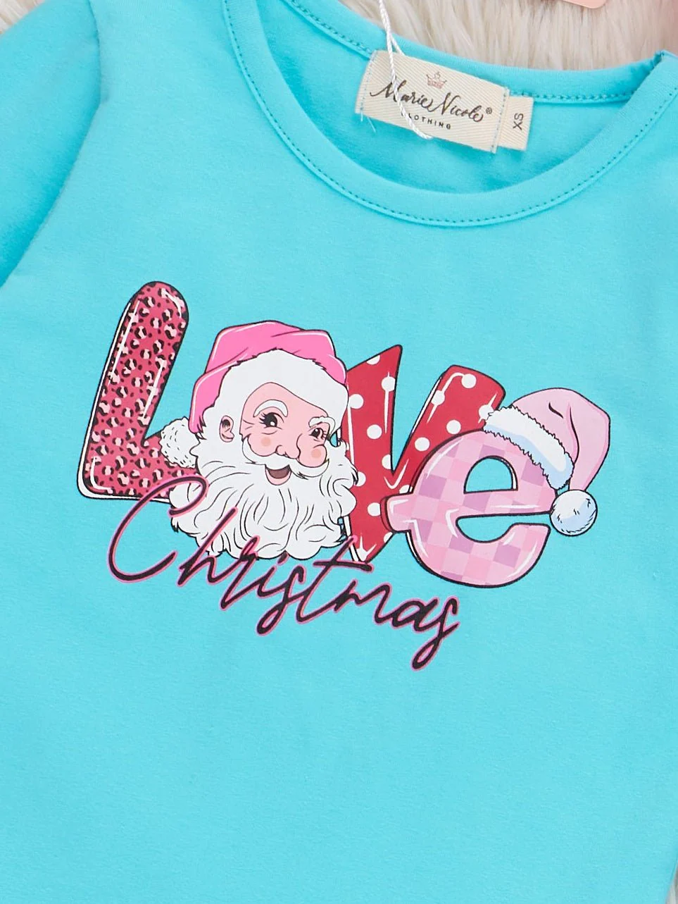 Dreamy Christmas Love Bell Bottom Outfit - Image 3