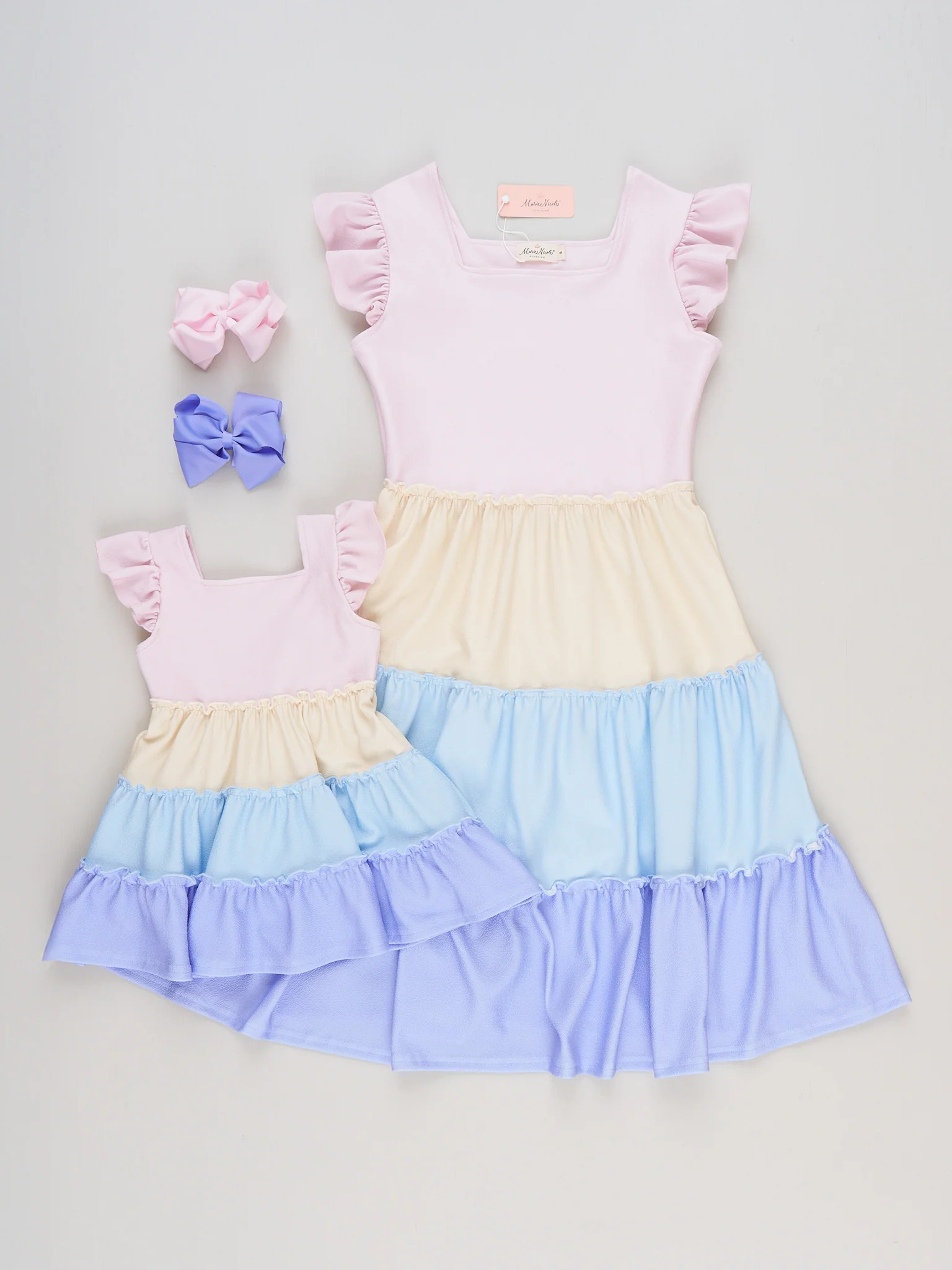 Dreamy Layered Twirl Dress - Image 3