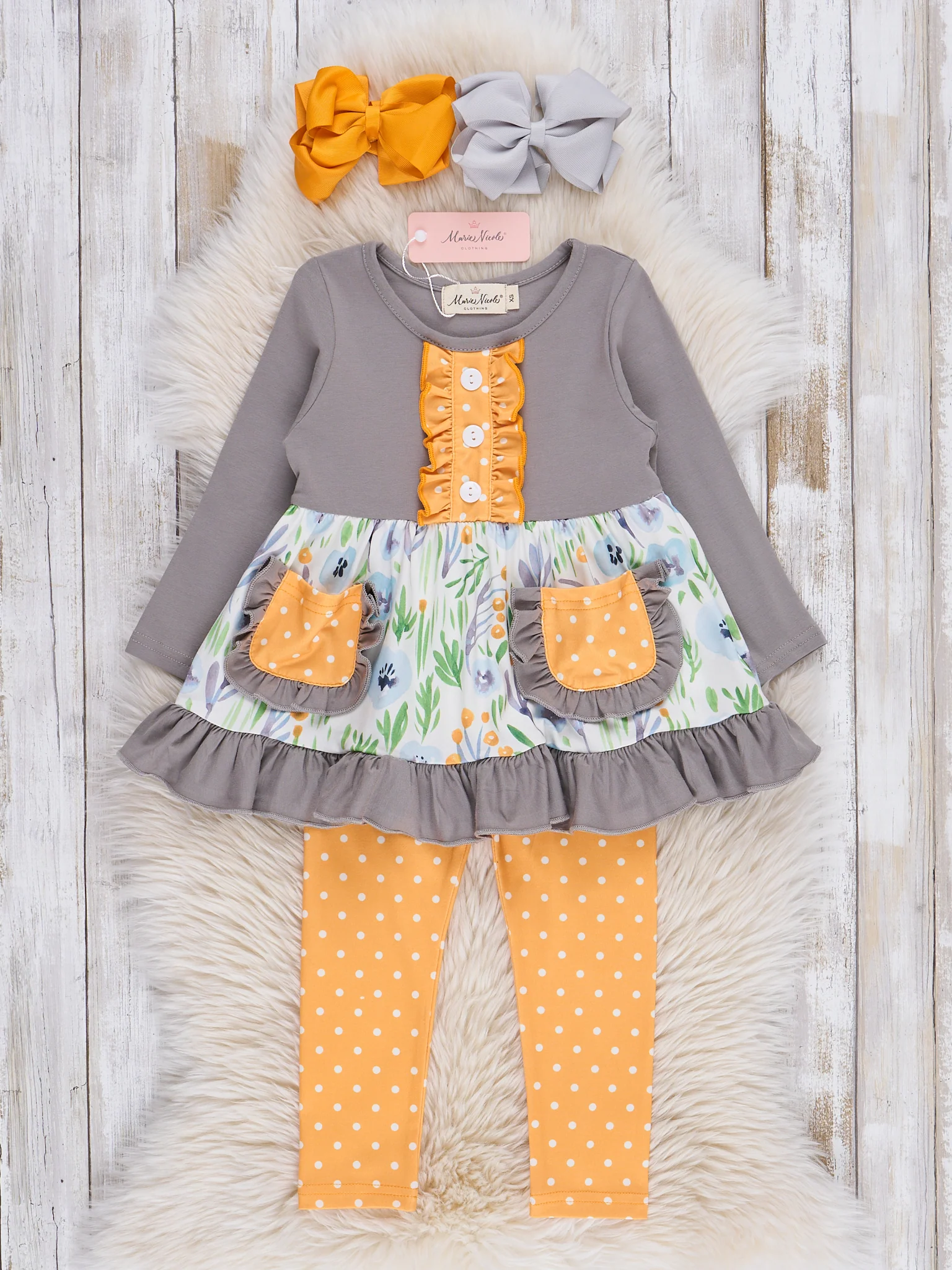 Dusk Blooms Ruffle Outfit - Image 2
