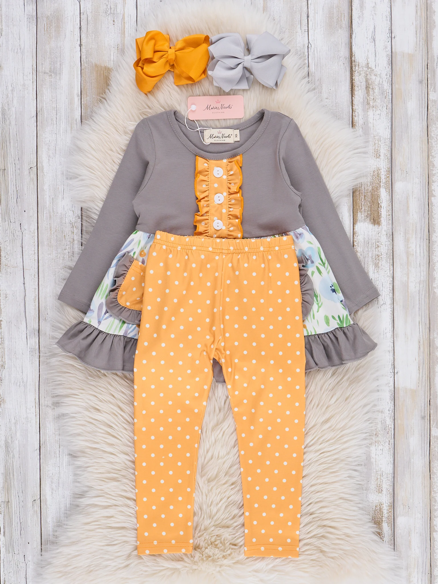 Dusk Blooms Ruffle Outfit - Image 3