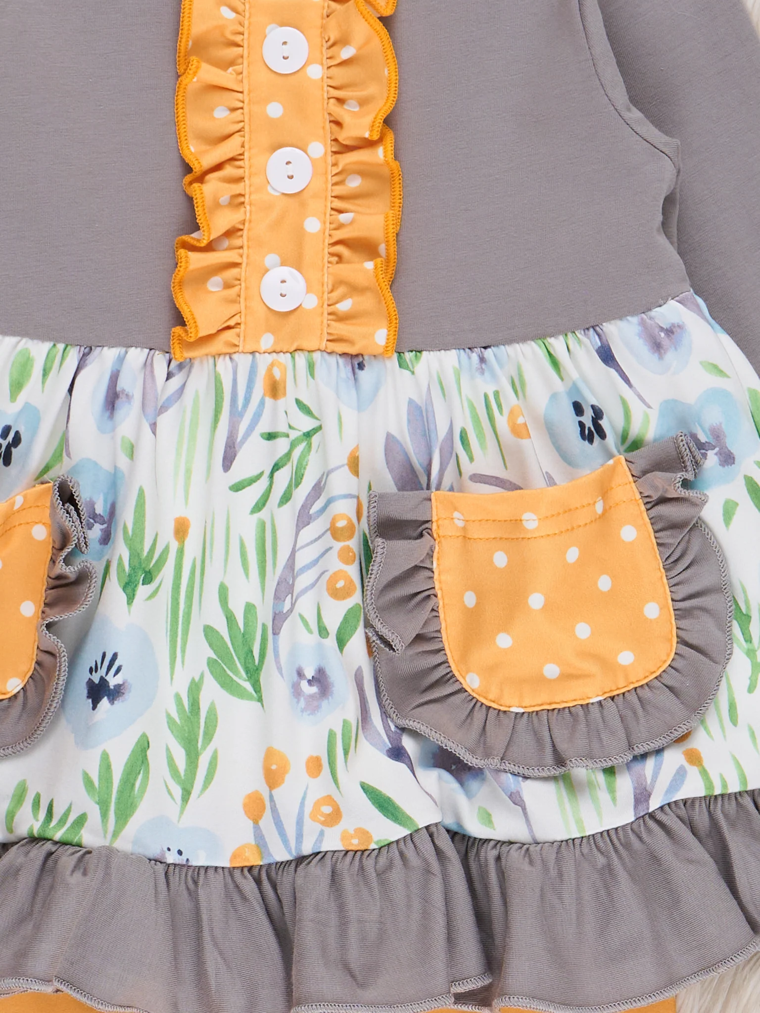Dusk Blooms Ruffle Outfit - Image 4