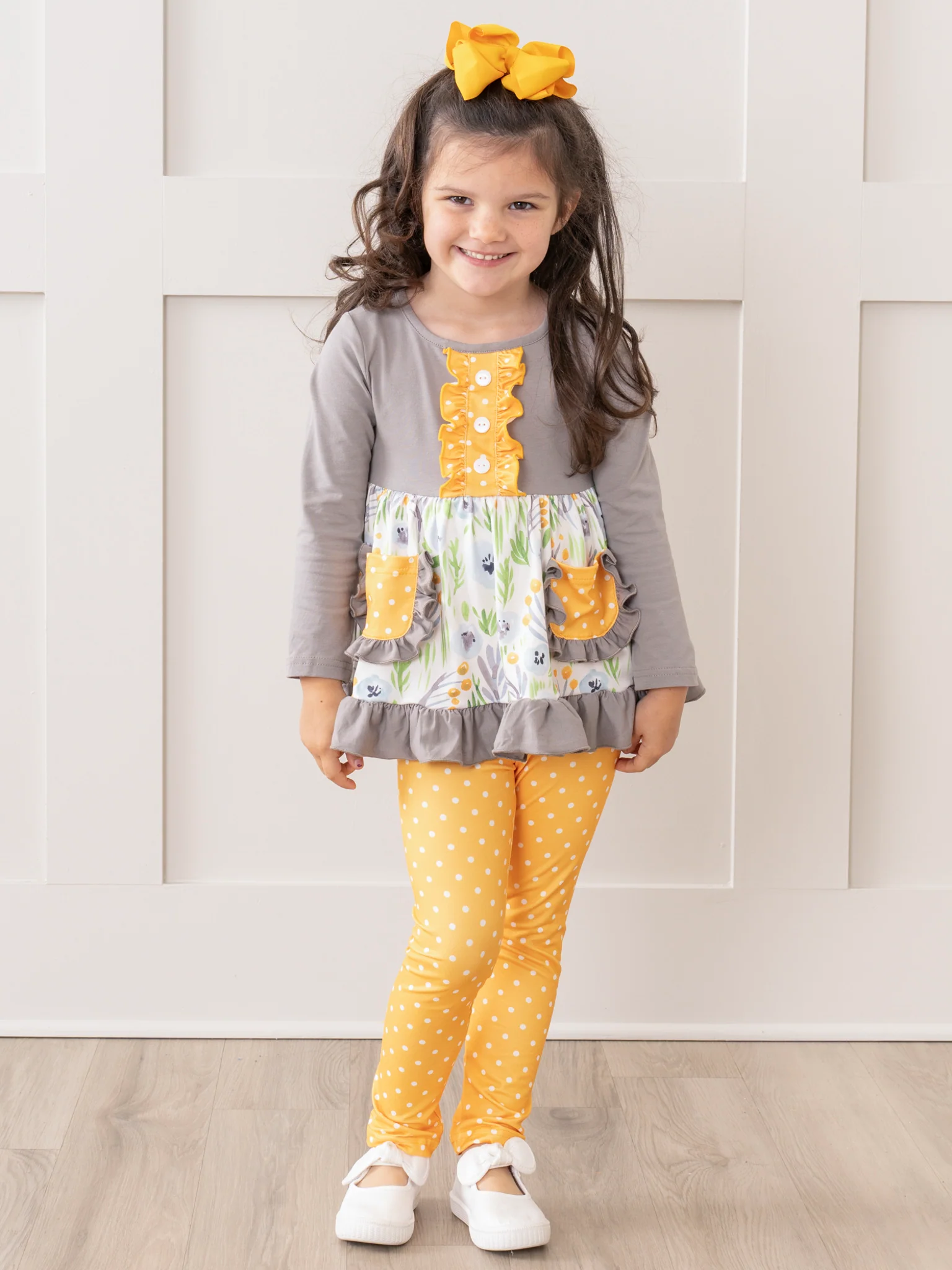 Dusk Blooms Ruffle Outfit - Image 5