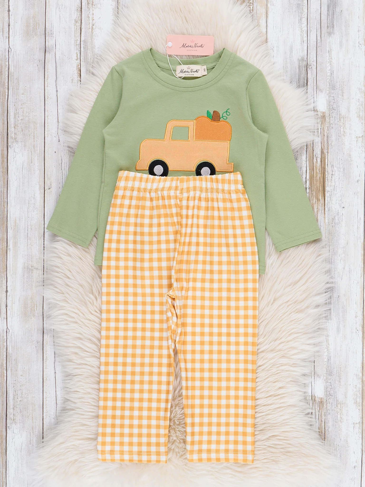 Embroidered Lil’ Harvest Rider Outfit - Image 2