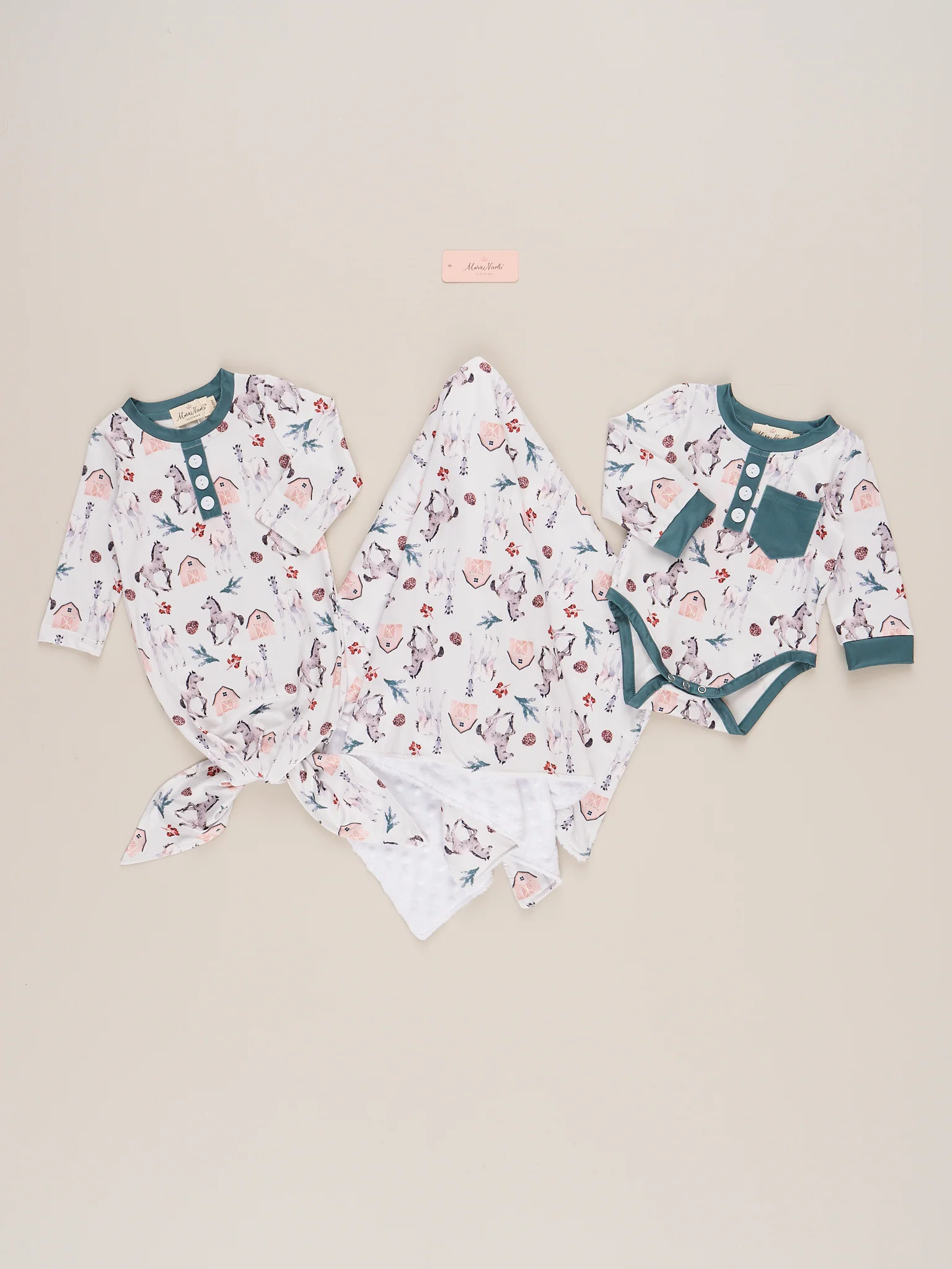 Equestrian Love Bubble Romper - Image 3