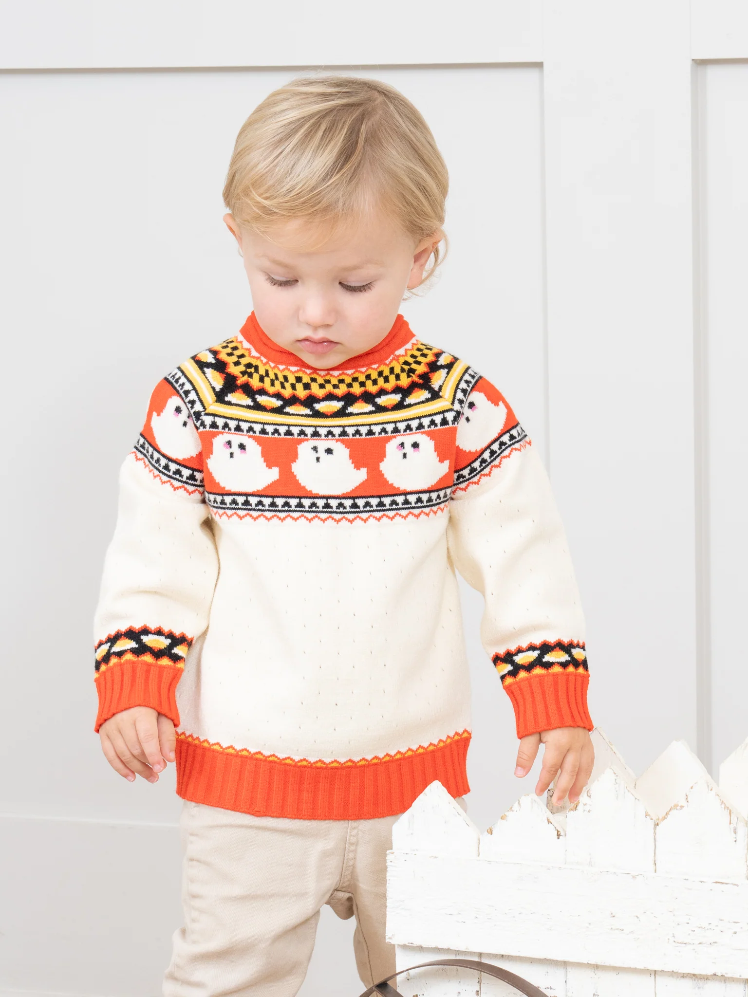 Fair Isle Ghost Sweater - Image 2