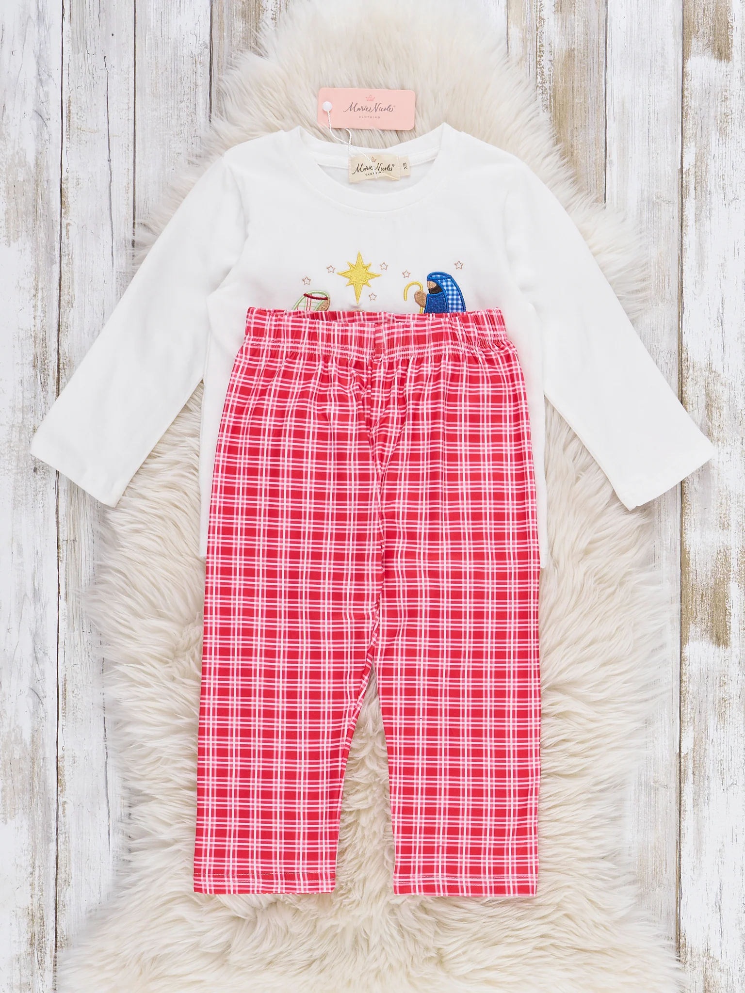 Faith & Joy Embroidered Outfit - Image 3