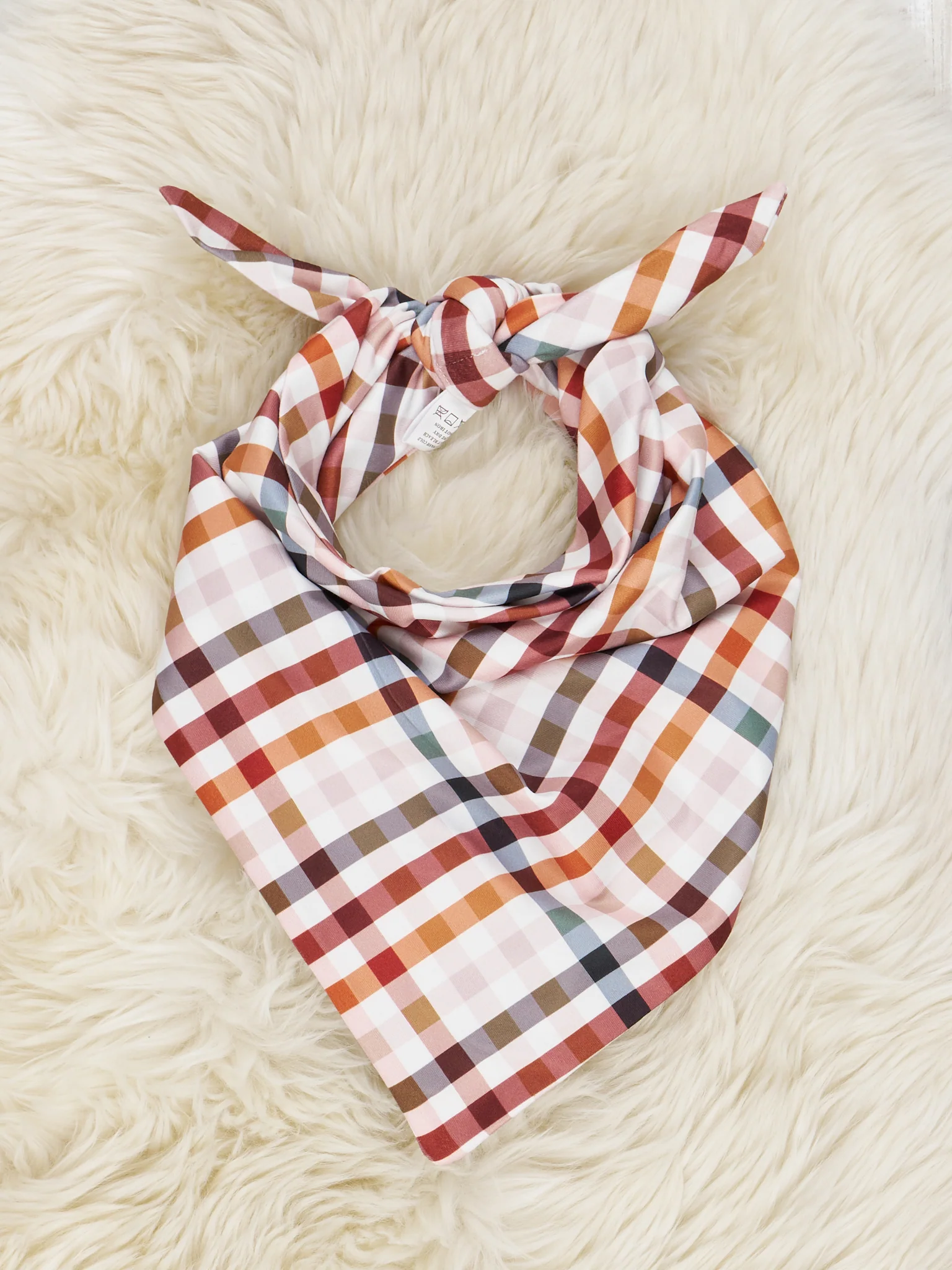 Fall Festival Plaid Bandana