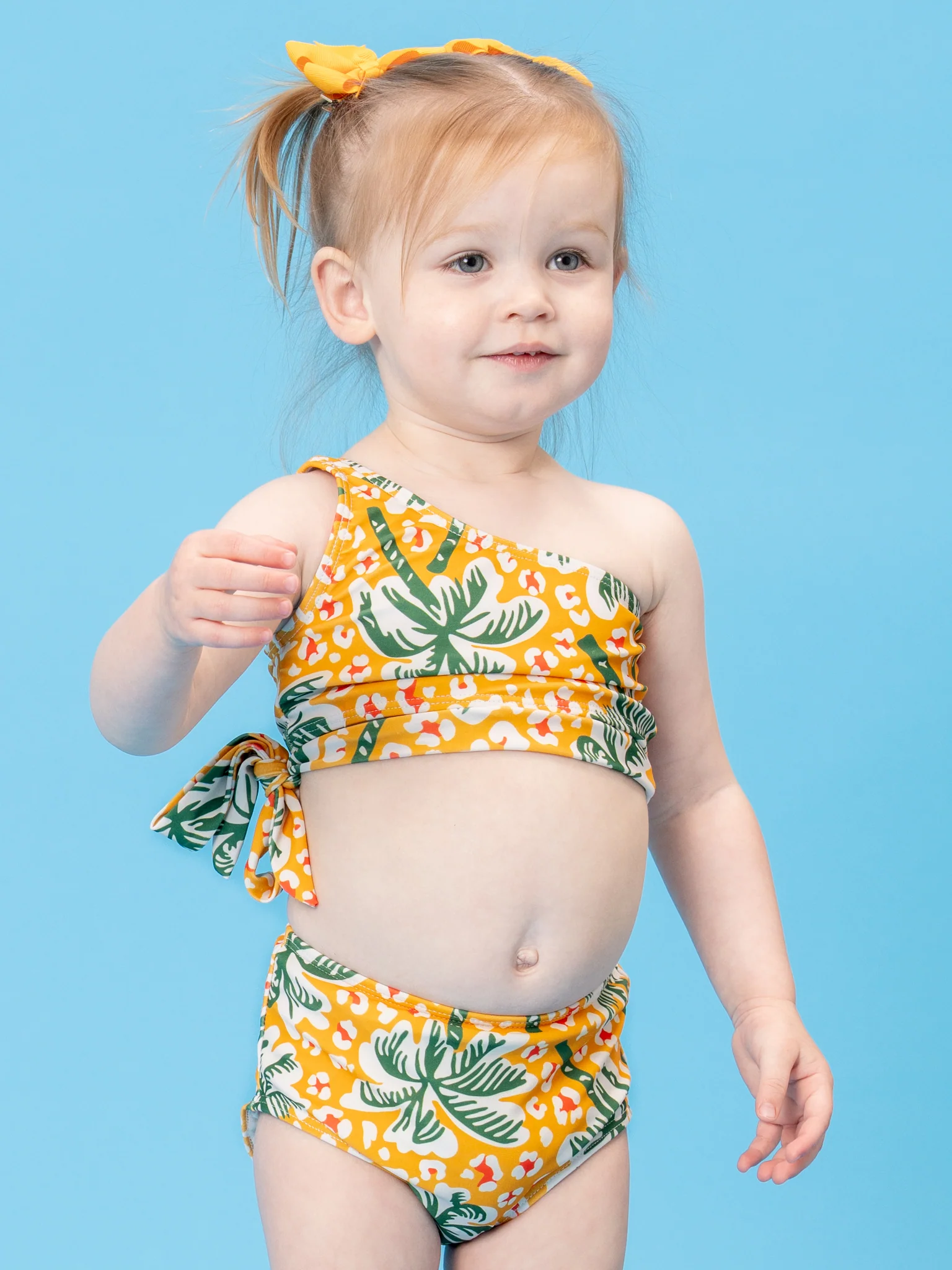 Family Breeze Palm Swimsuit - Girl