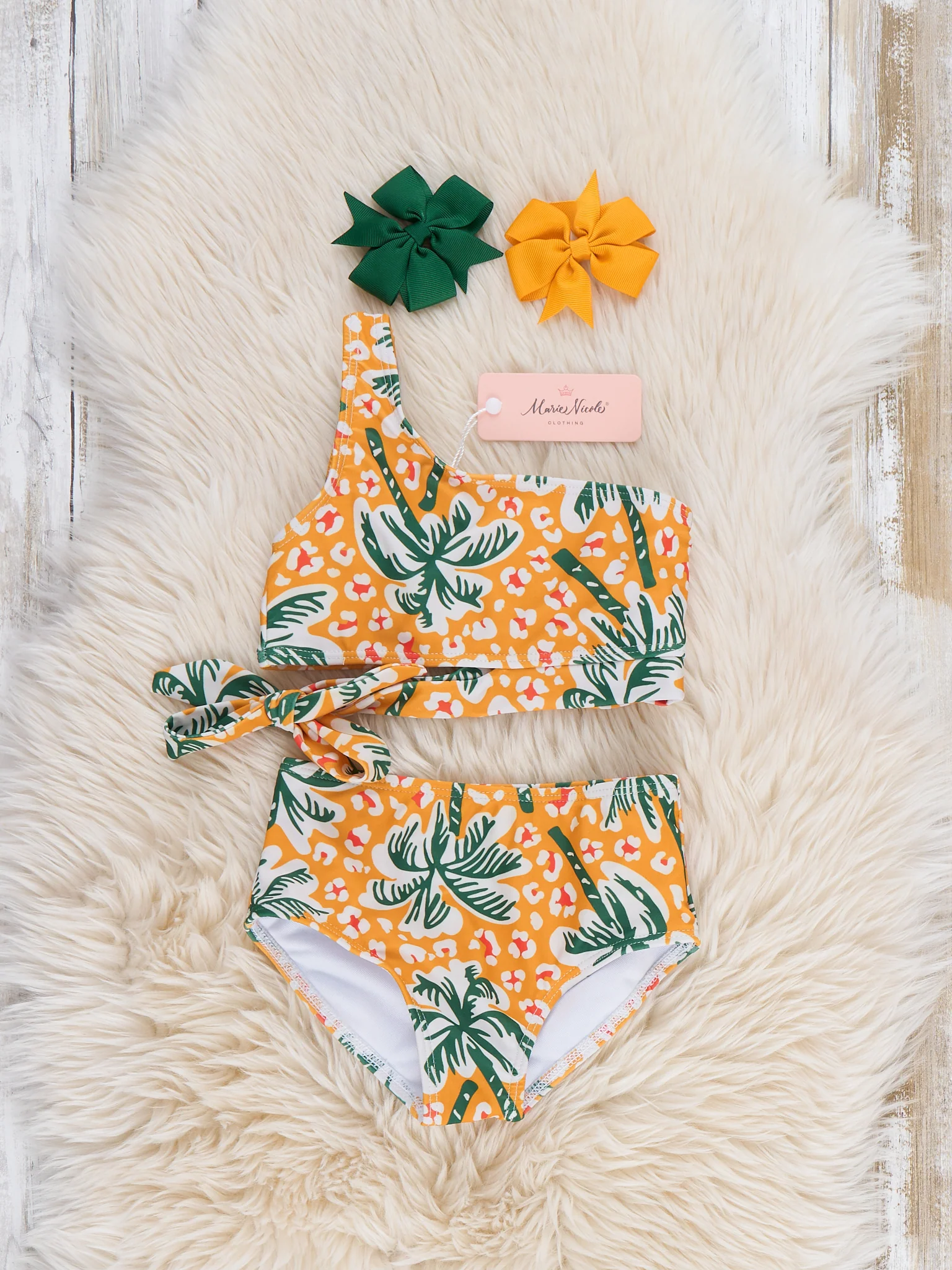 Family Breeze Palm Swimsuit - Girl - Image 2