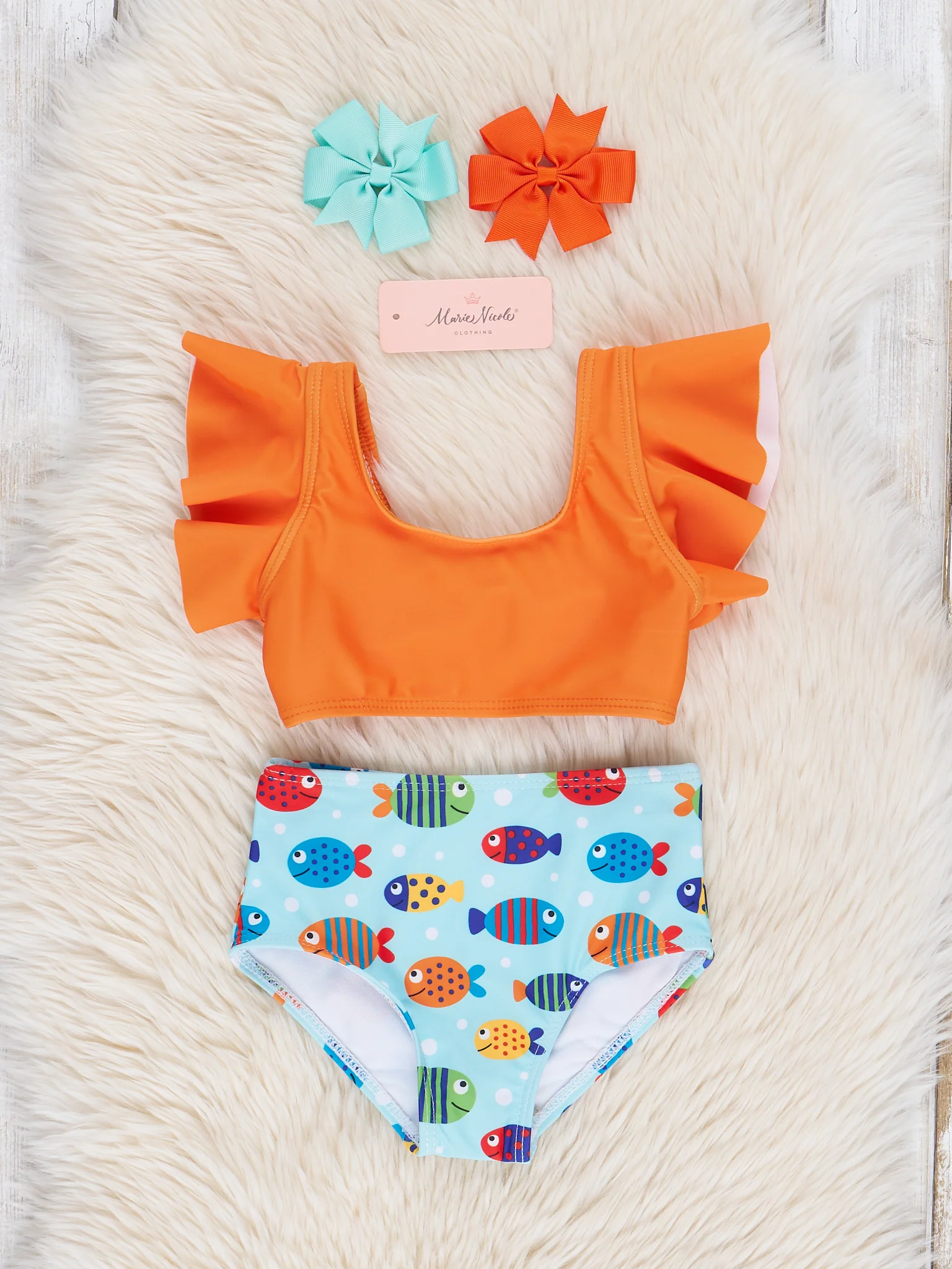 Family Fish Fun Swimsuits - Image 2