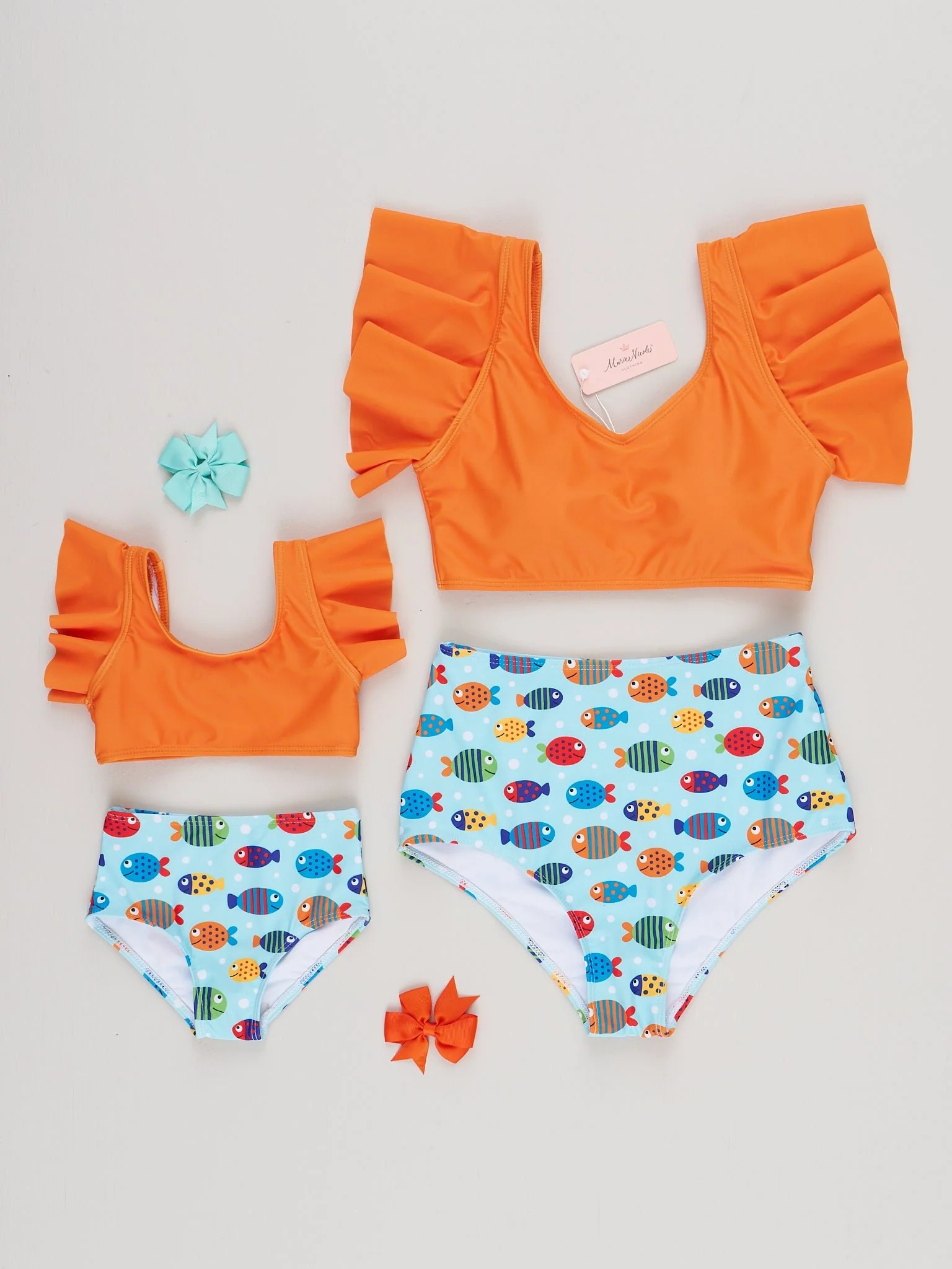 Family Fish Fun Swimsuits - Image 5