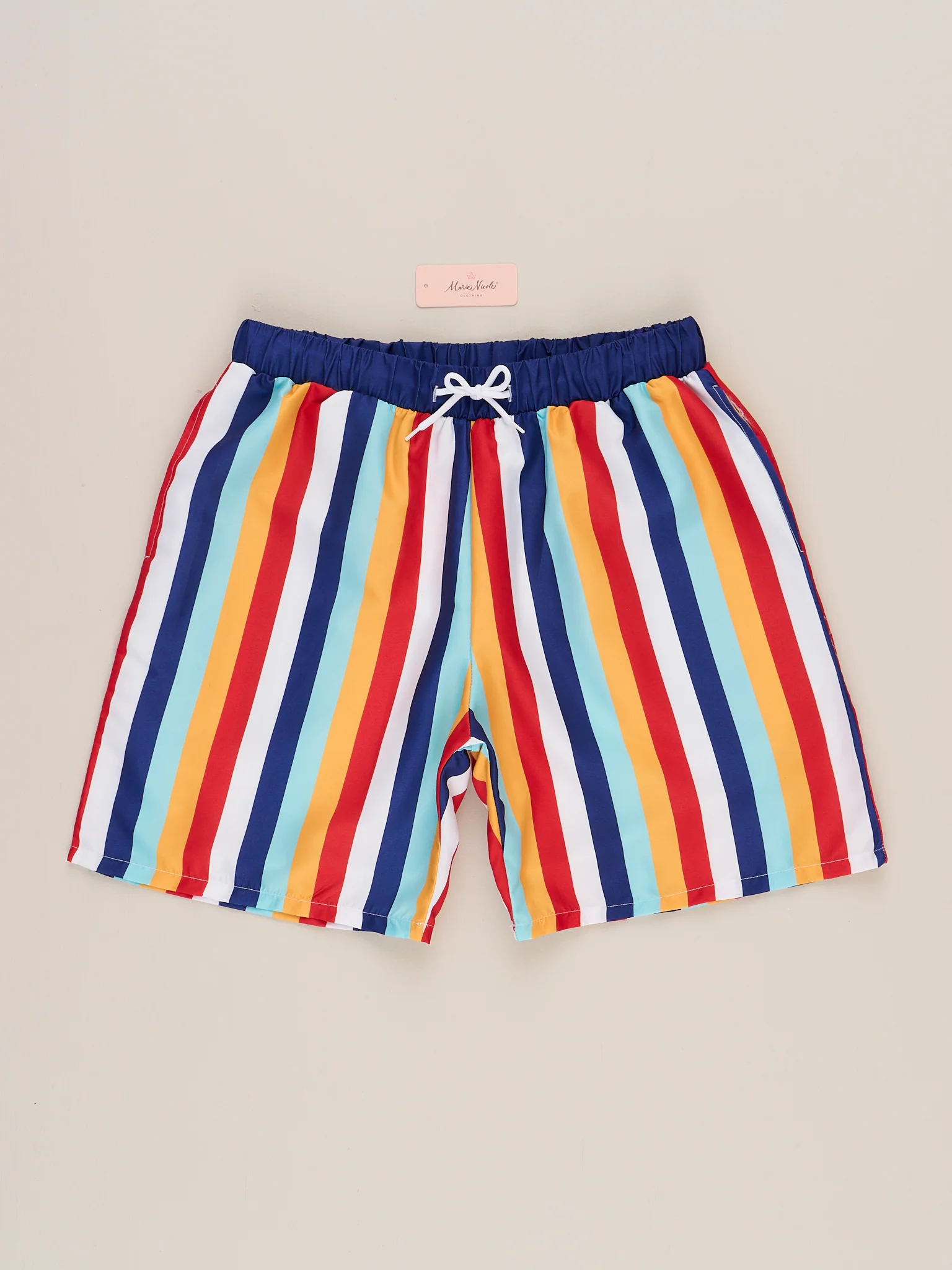Family Navy Striped Swimsuit - Image 7