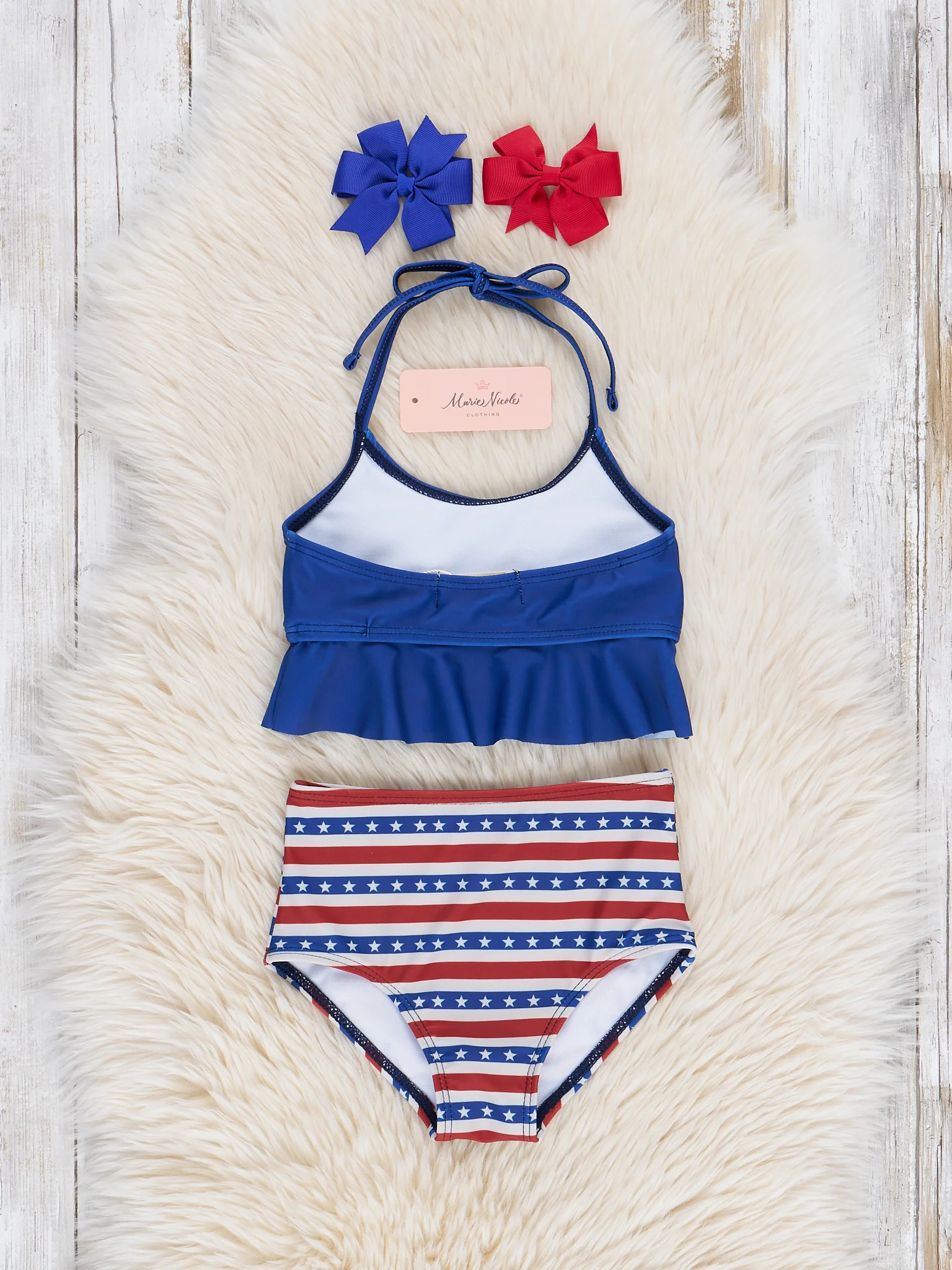 Family Stars & Stripes Swimsuits - Image 5