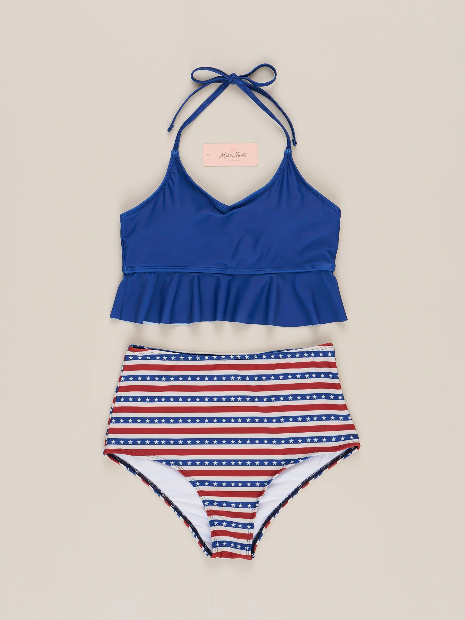 Family Stars & Stripes Swimsuits - Image 7