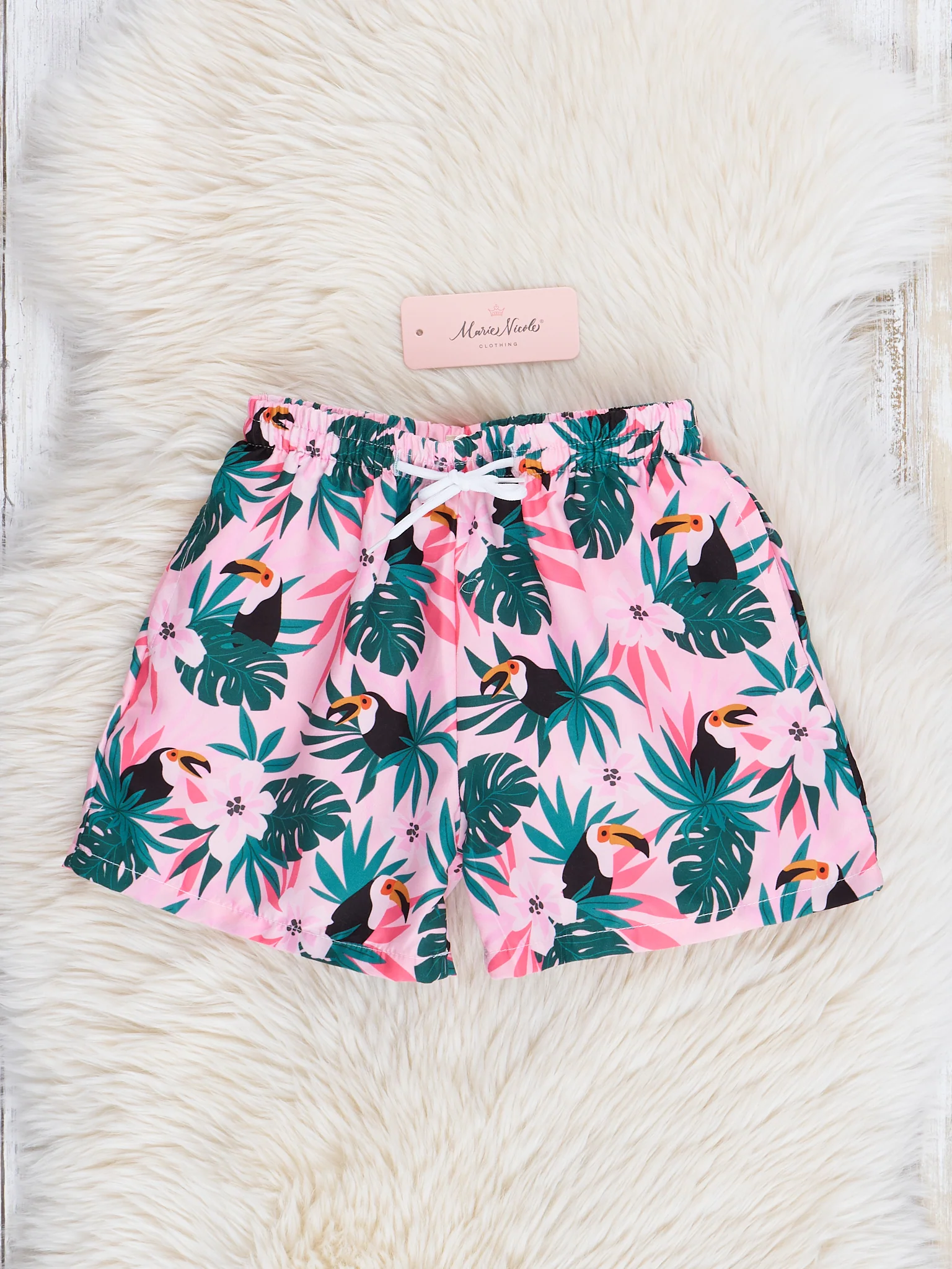 Family Tropical Leaves Swimsuit - Image 6