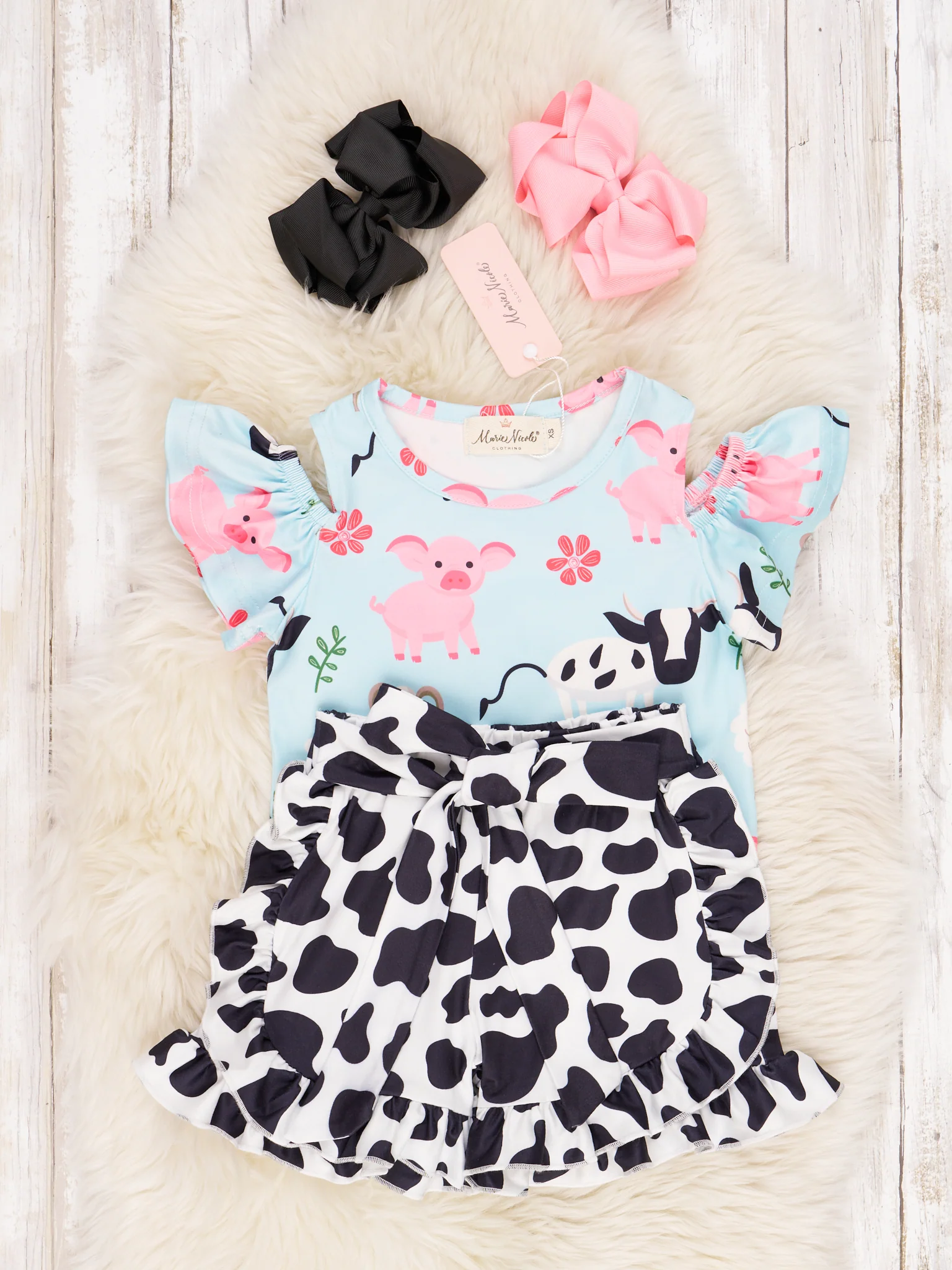 Farm Animal Ruffle Outfit - Image 2