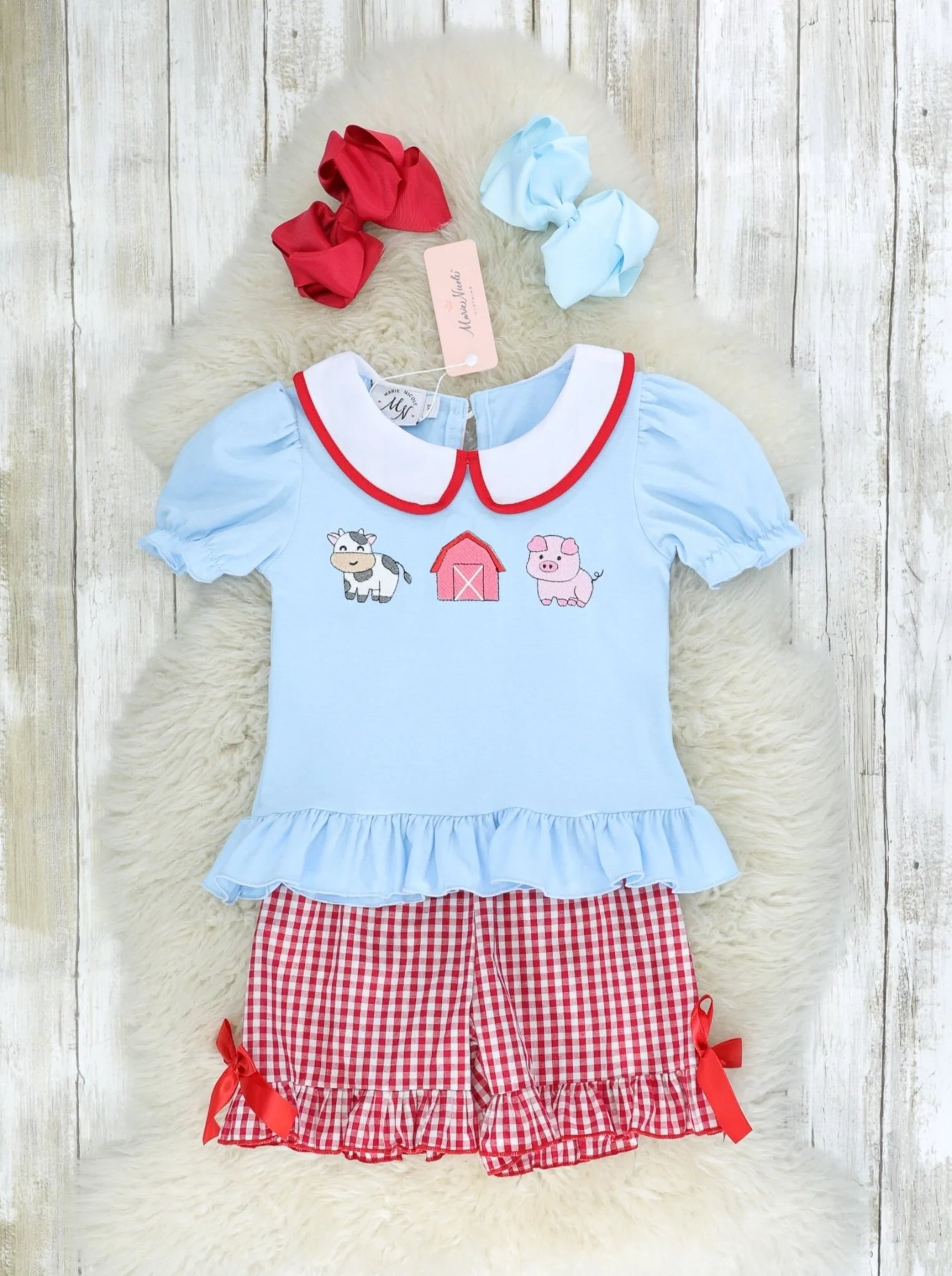 Farm Friends Ruffle Outfit