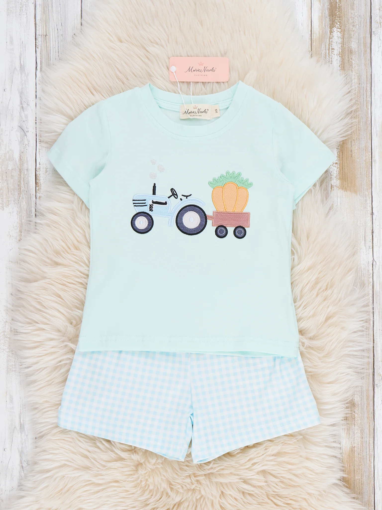 Farm to Fun Embroidered Outfit