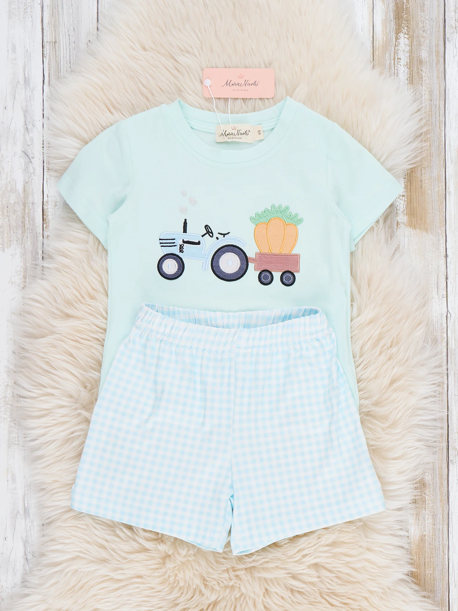 Farm to Fun Embroidered Outfit - Image 3