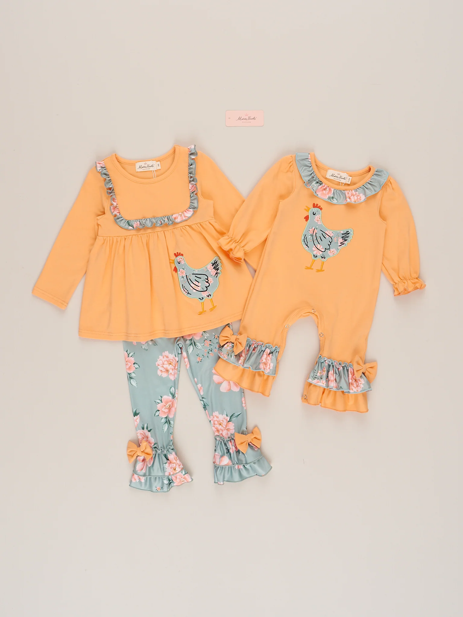 Farmhouse Floral Chick Outfit - Image 5