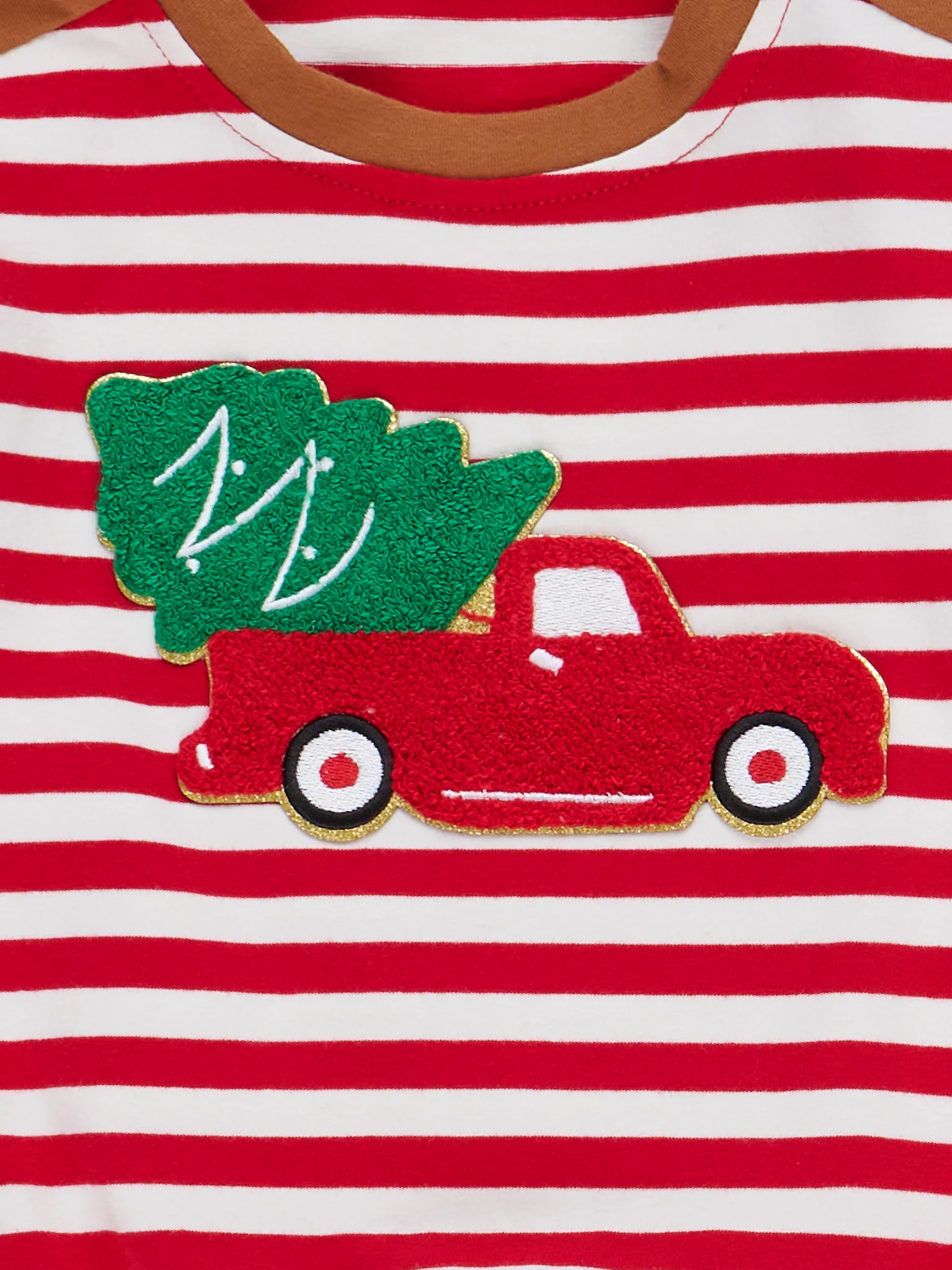 Farmhouse Striped Truck Outfit - Image 3